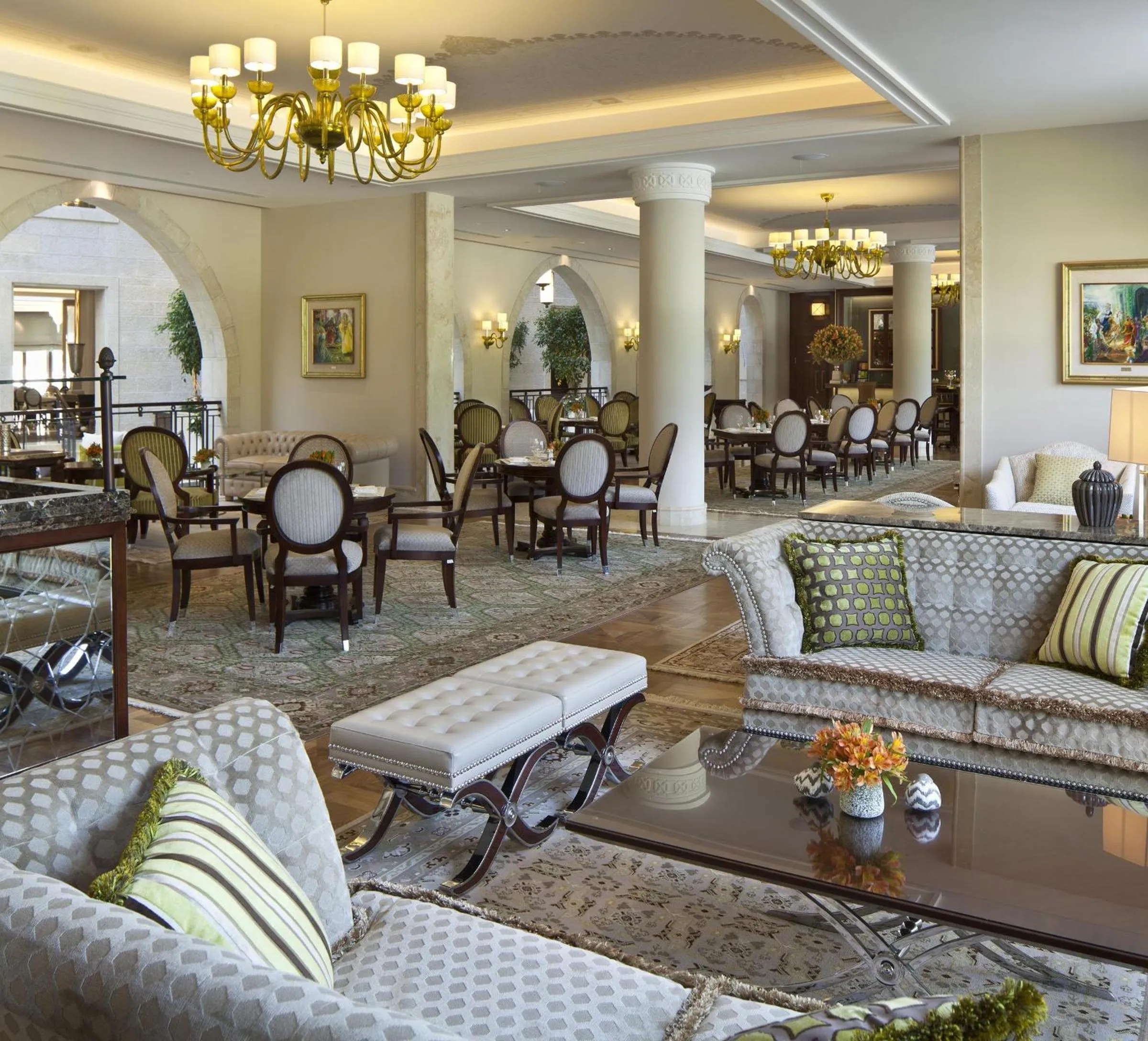 Restaurant/places to eat in Waldorf Astoria Jerusalem