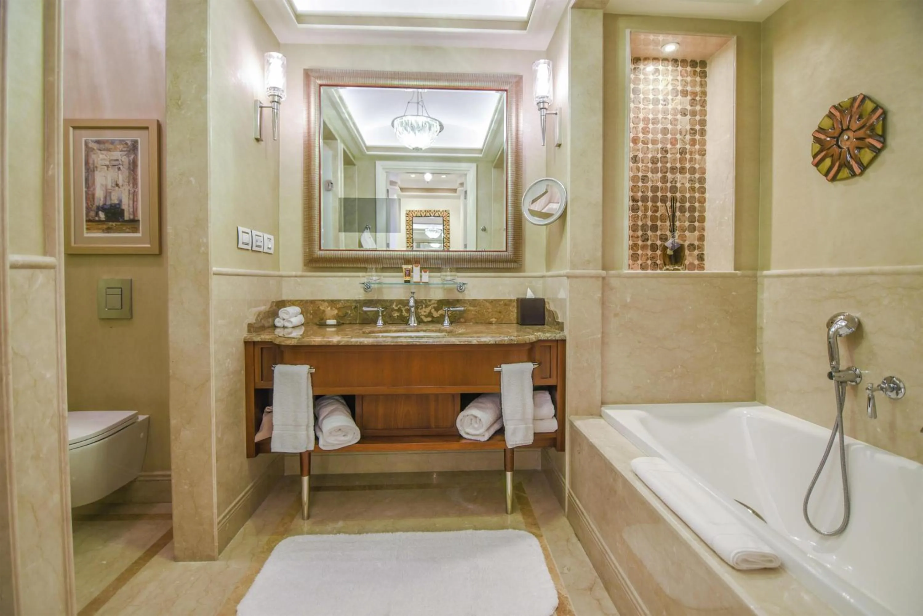 Bathroom in Waldorf Astoria Jerusalem