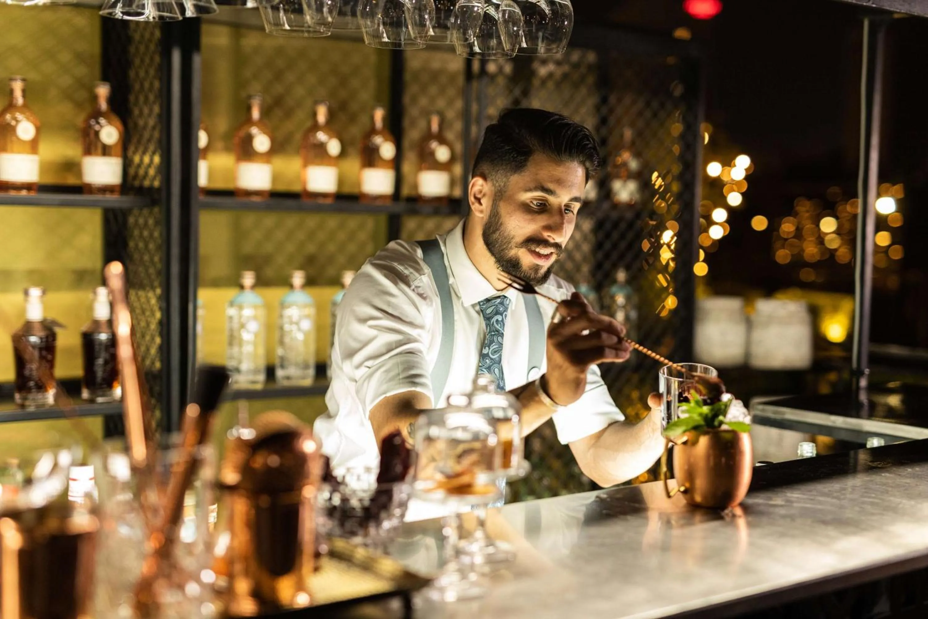 Lounge or bar in Waldorf Astoria Jerusalem