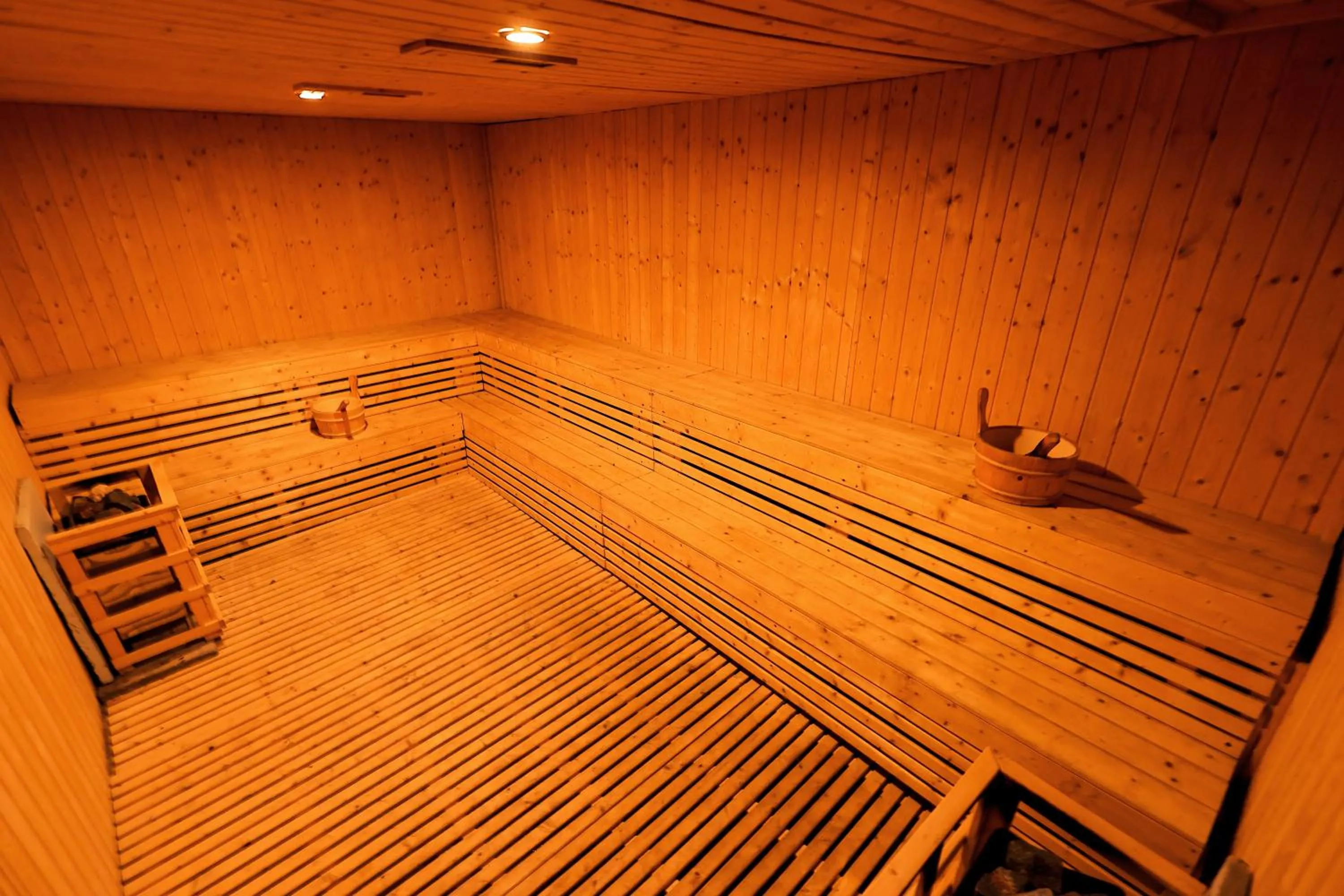 Sauna in Aquarius Kigo Resort