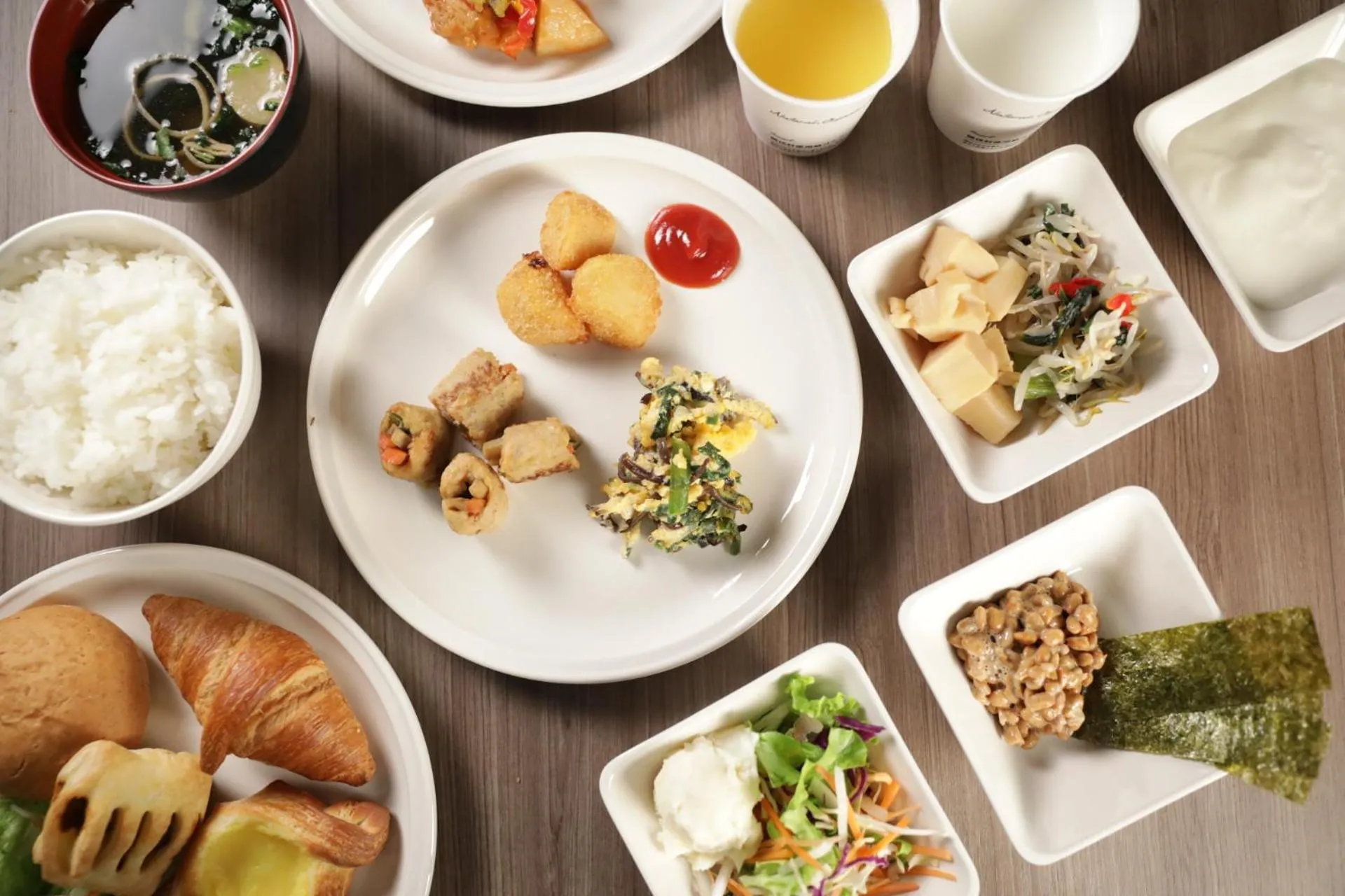 Food in Super Hotel Sano Fujioka