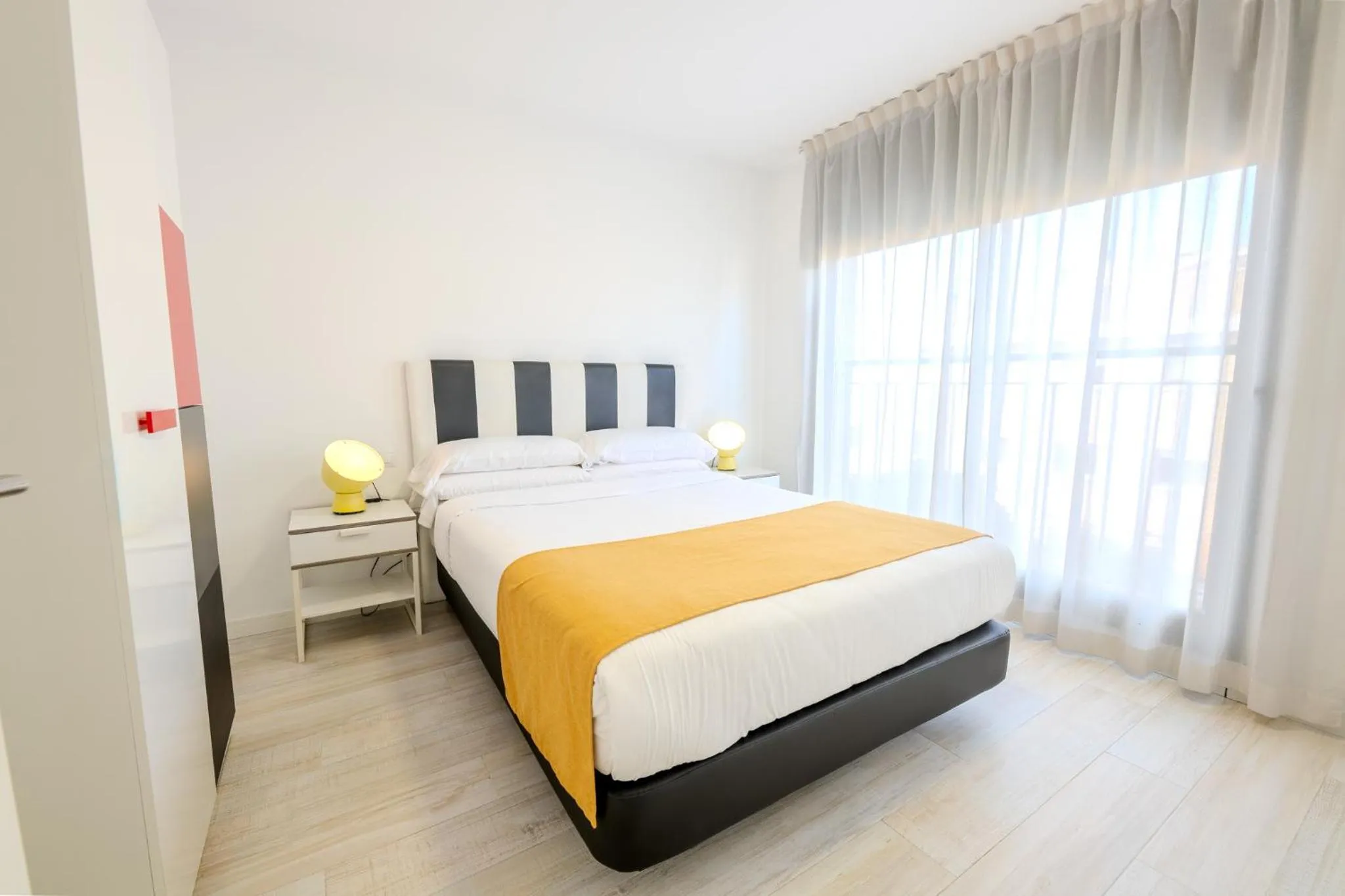 Bed in Castell Beach Aparthotel