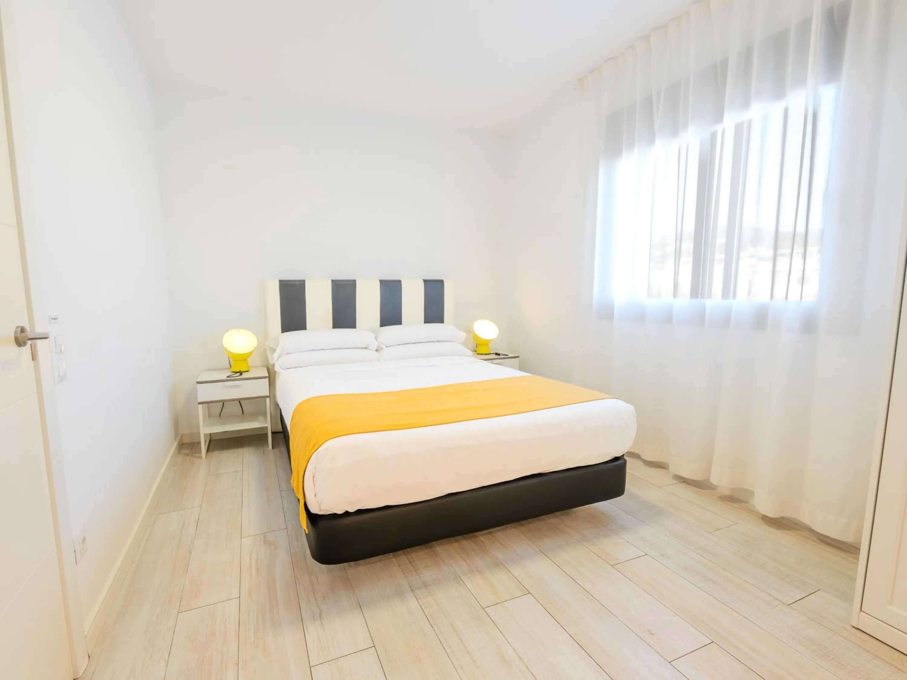 Bed in Castell Beach Aparthotel