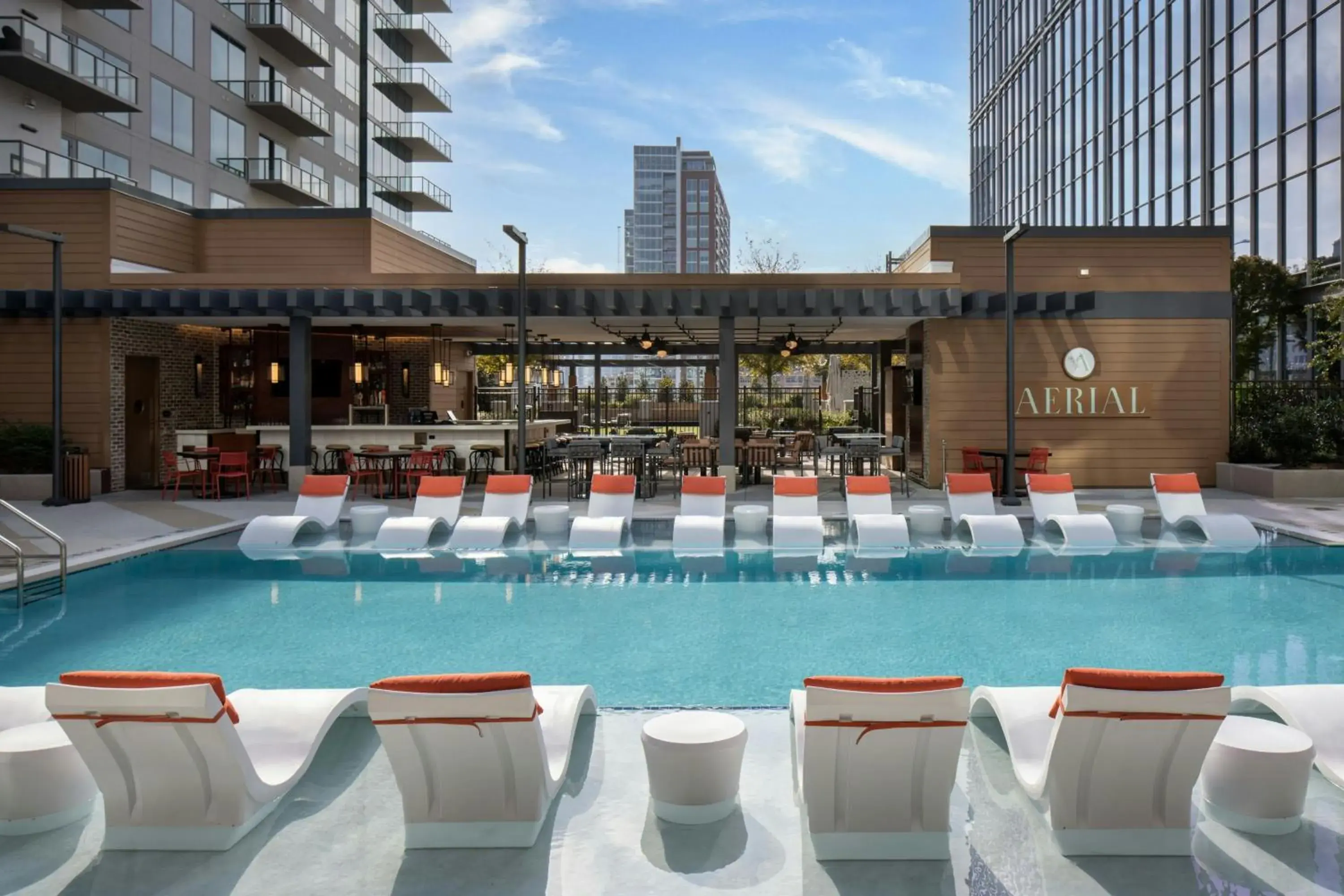 Swimming pool in Epicurean Atlanta, Autograph Collection Swimming pool in Epicurean Atlanta, Autograph Collection