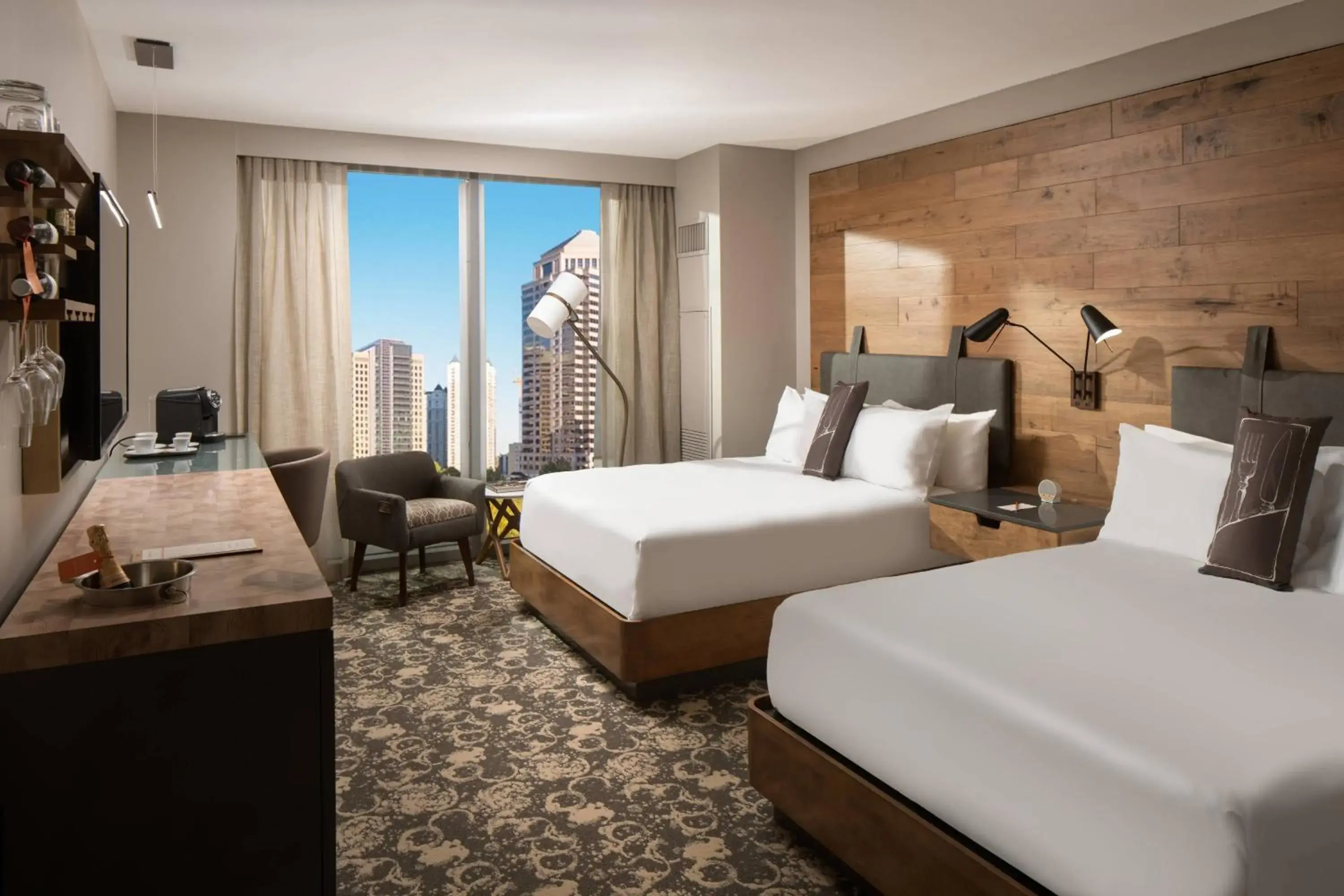 Queen Room with City View in Epicurean Atlanta, Autograph Collection Queen Room with City View in Epicurean Atlanta, Autograph Collection