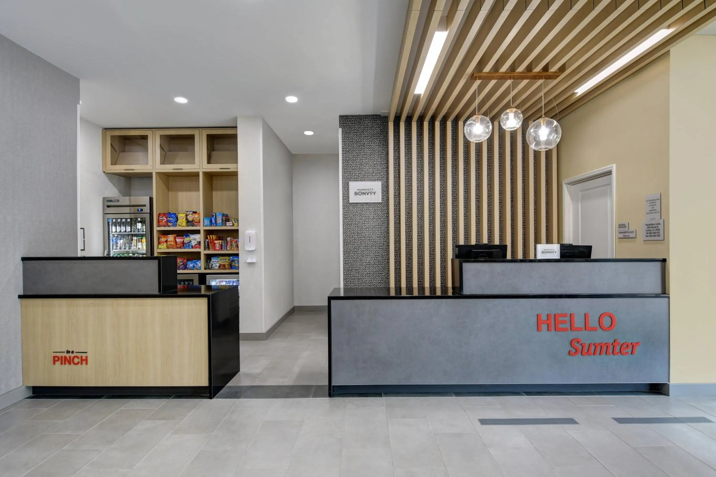 Lobby or reception in TownePlace Suites by Marriott Sumter