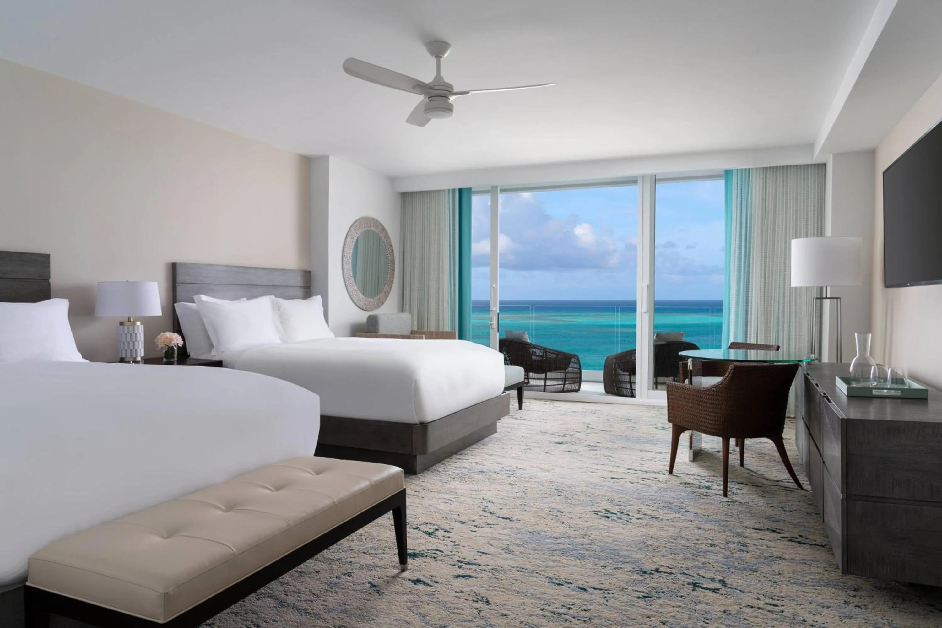 Bedroom, Bed in The Ritz-Carlton, Turks & Caicos