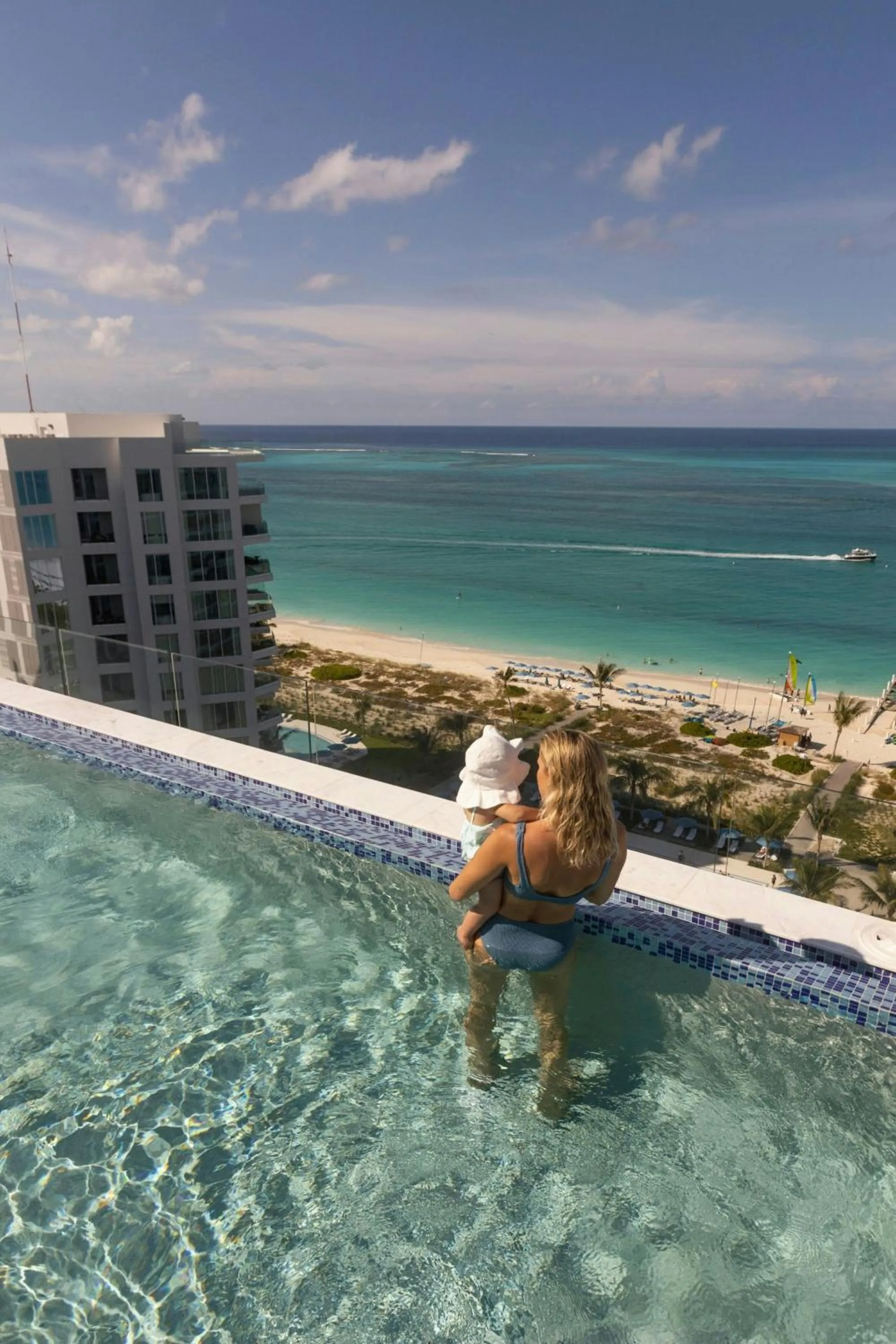 Swimming pool in The Ritz-Carlton, Turks & Caicos