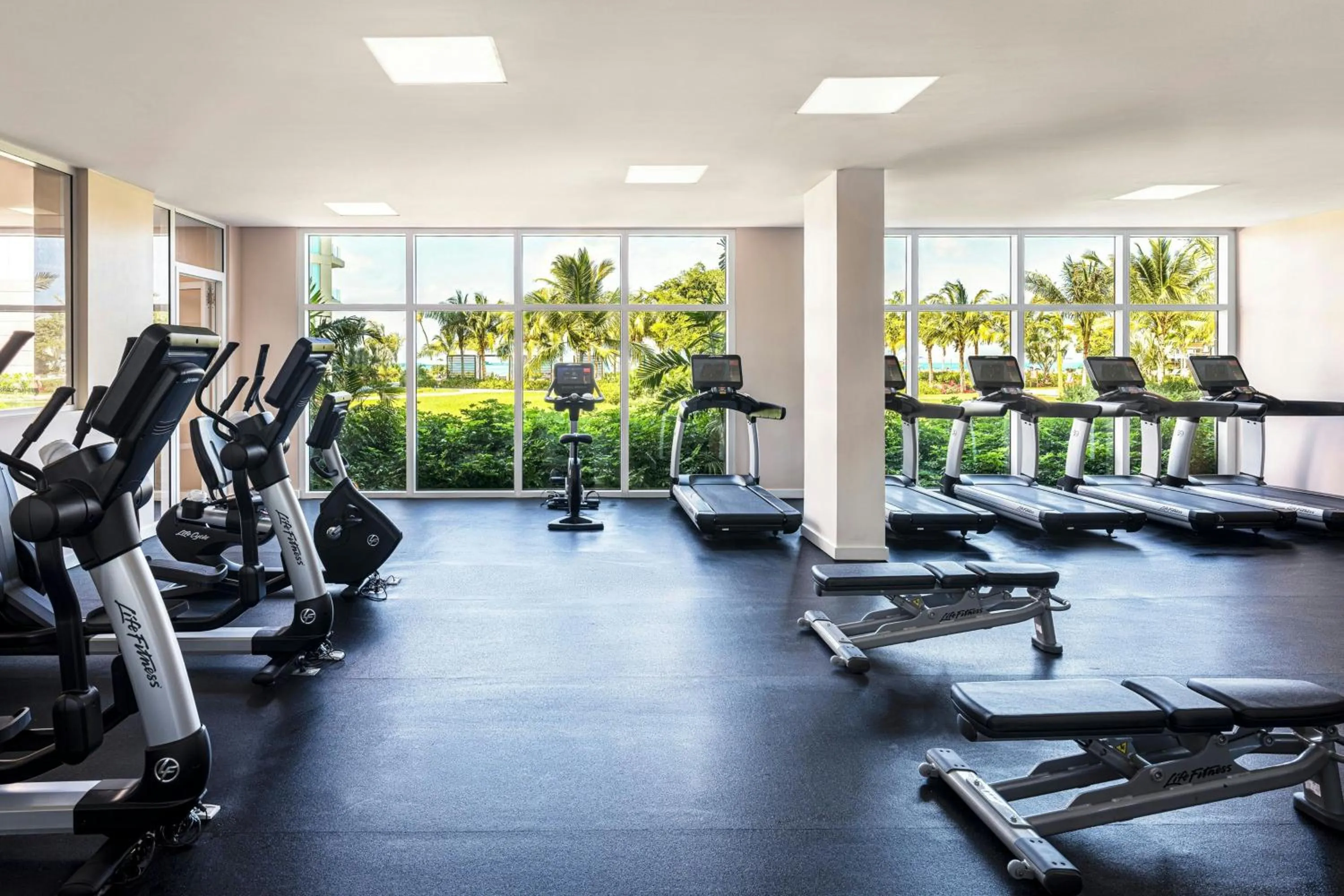 Fitness centre/facilities in The Ritz-Carlton, Turks & Caicos