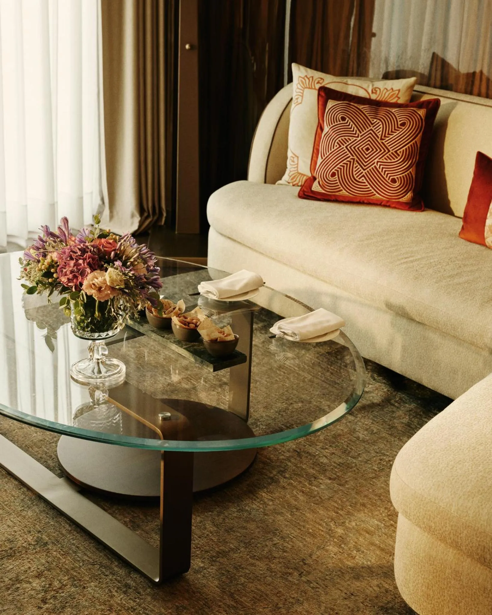 Living room in Mandarin Oriental Bosphorus, Istanbul