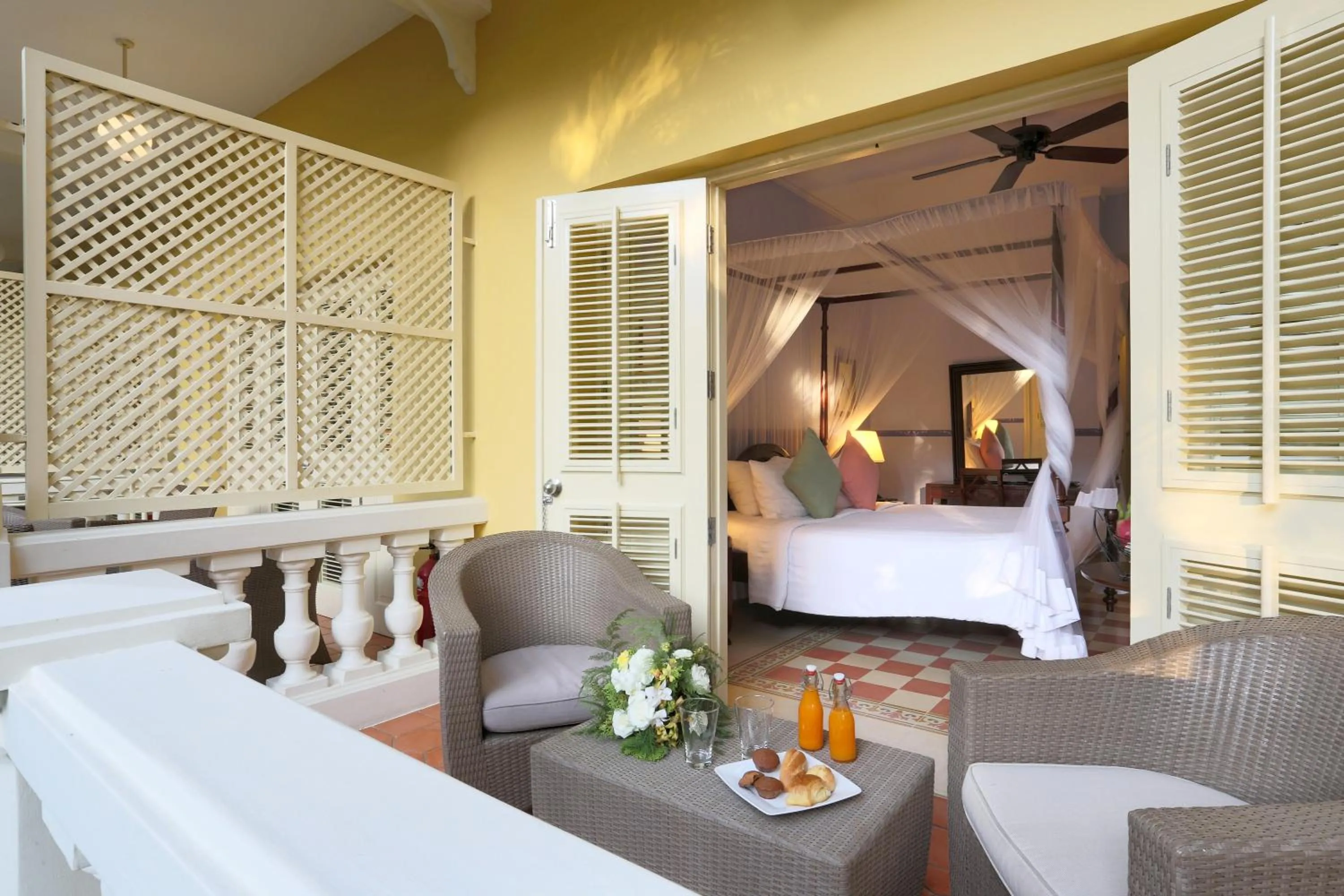 View (from property/room), Bed in La Veranda Resort Phu Quoc - MGallery