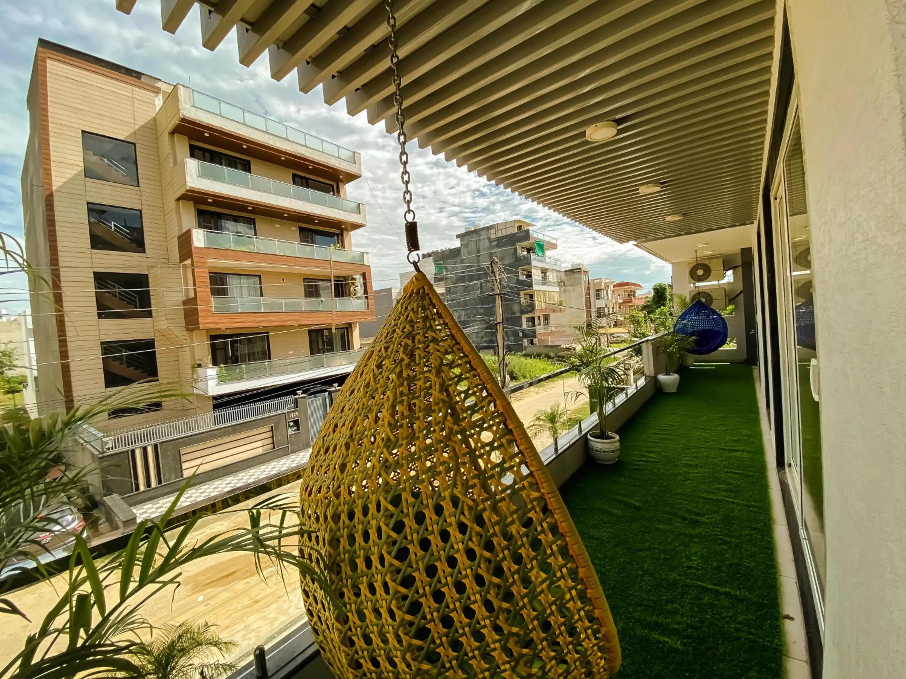 Balcony/Terrace in Sky Suites Huda City Center