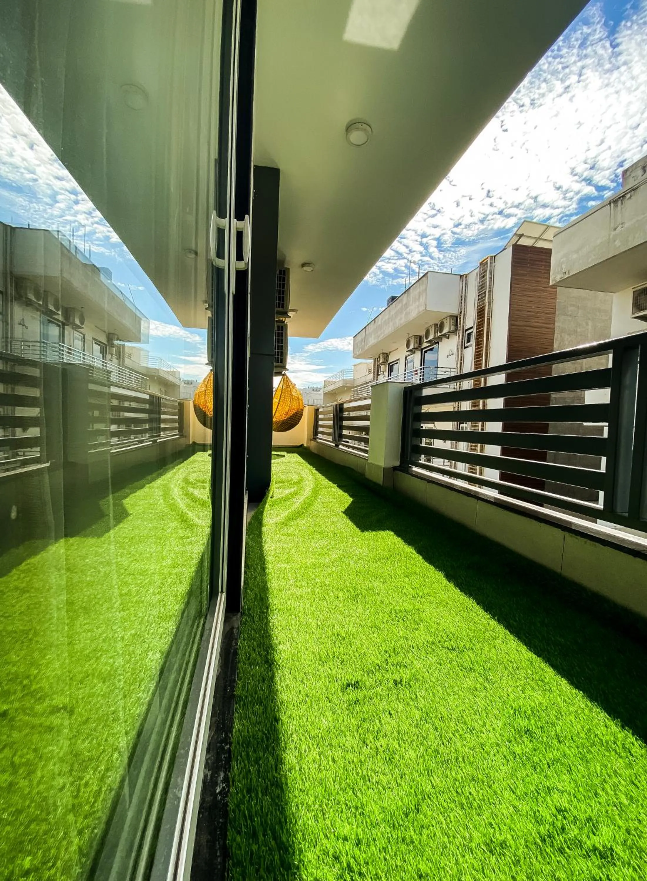 Balcony/Terrace in Sky Suites Huda City Center