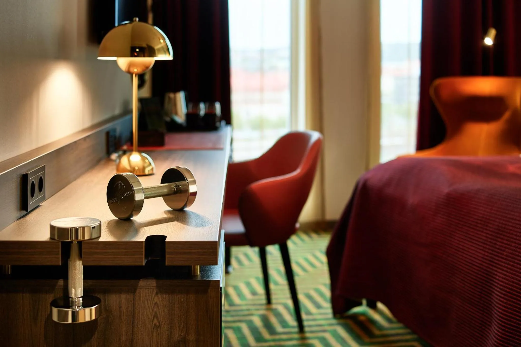 Bed in ProfilHotels Halmstad Plaza