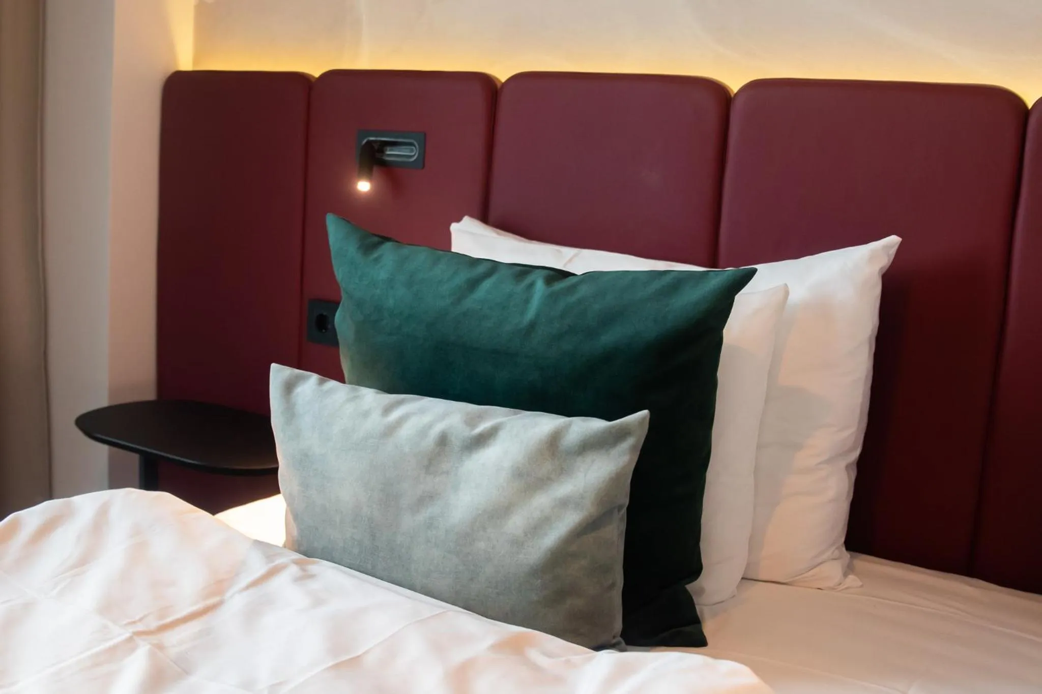 Bed in ProfilHotels Halmstad Plaza