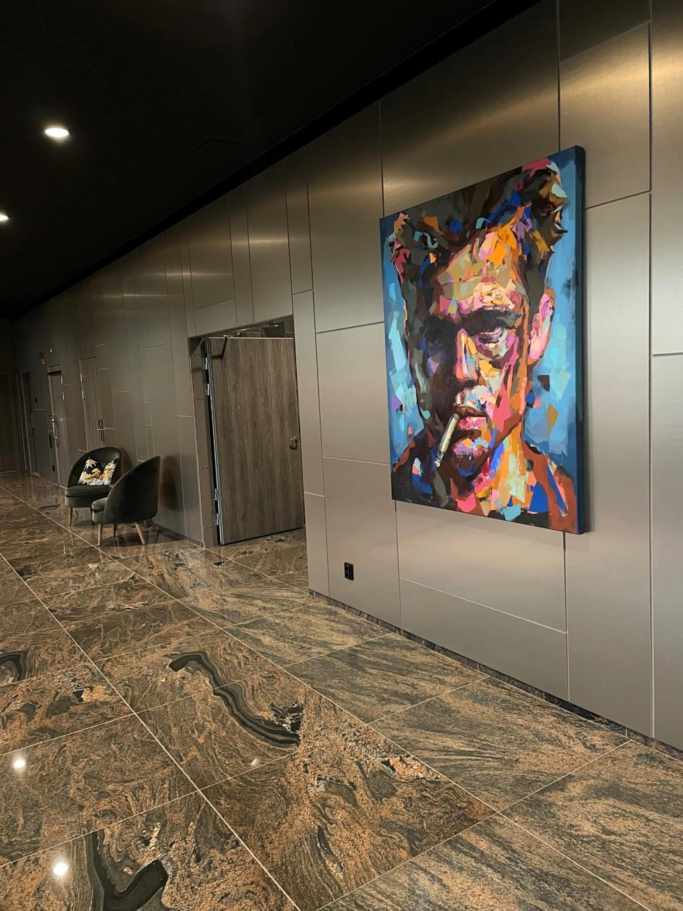 Decorative detail in ProfilHotels Halmstad Plaza