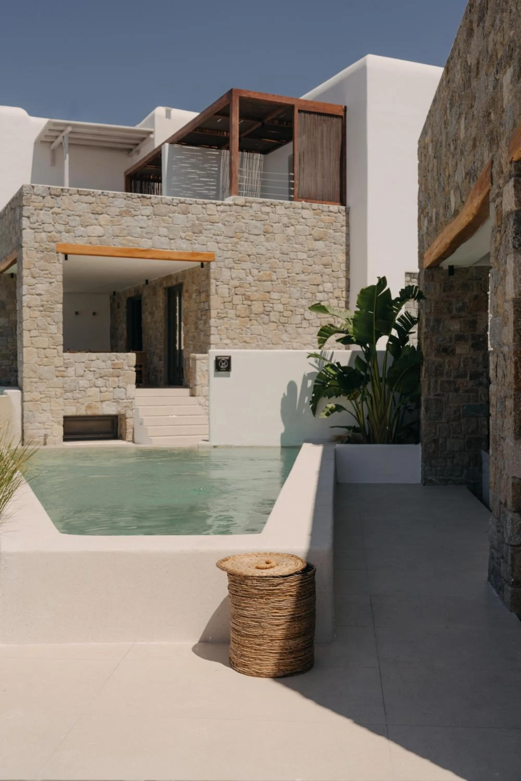 Pool view in Bard De Sol