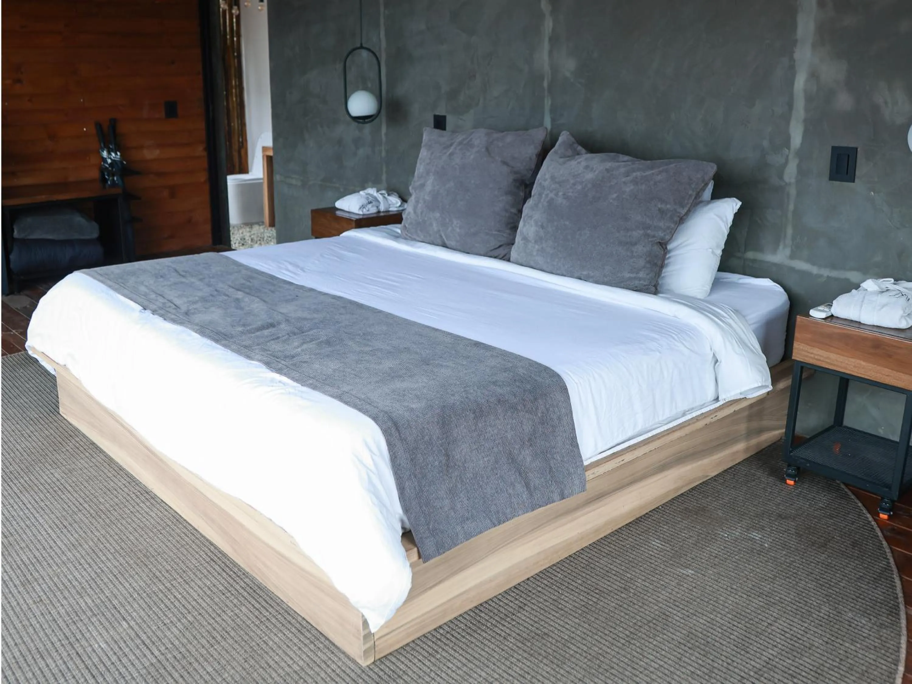 Bed in La Cima Eco Hotel