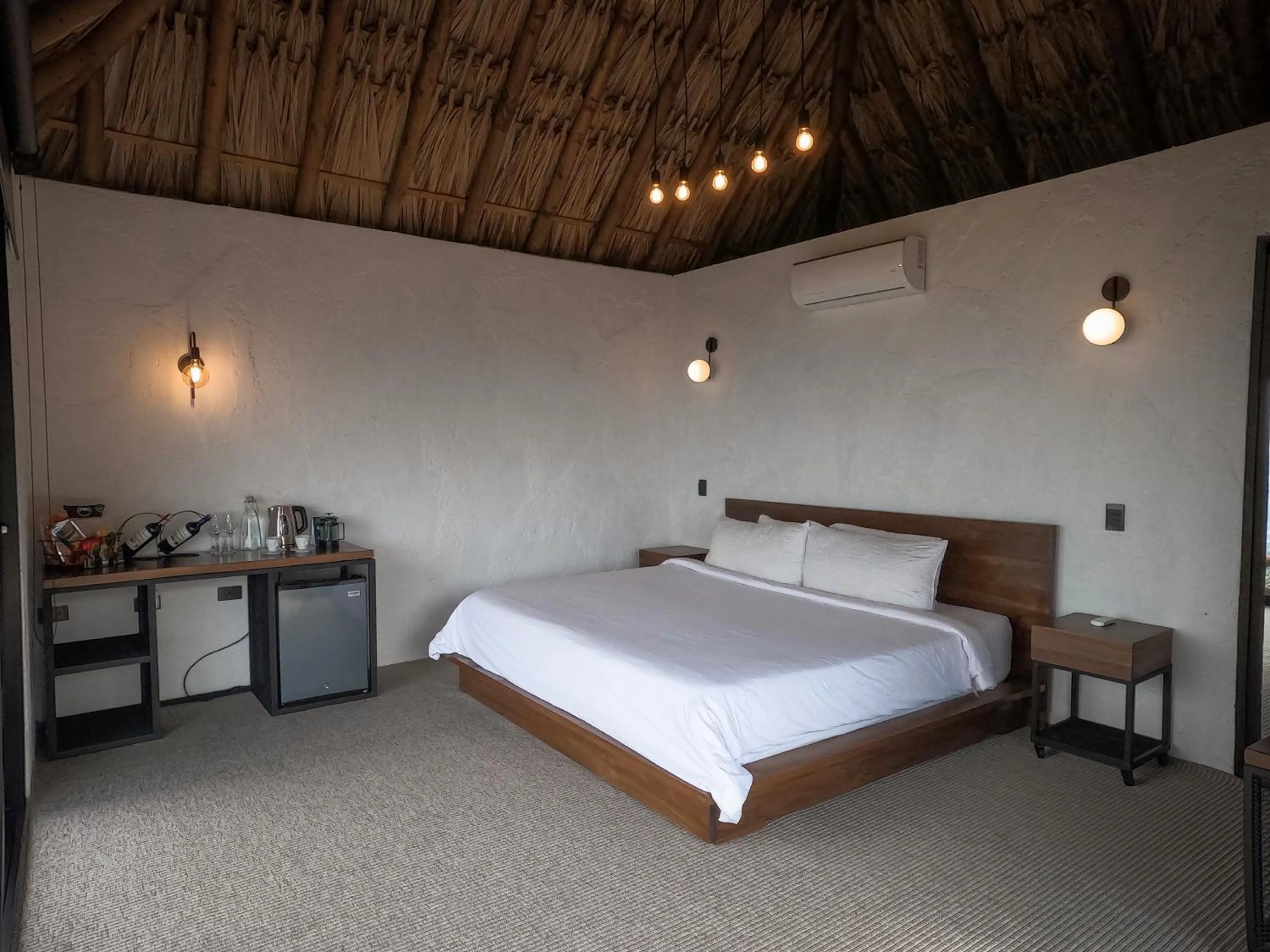 Bed in La Cima Eco Hotel