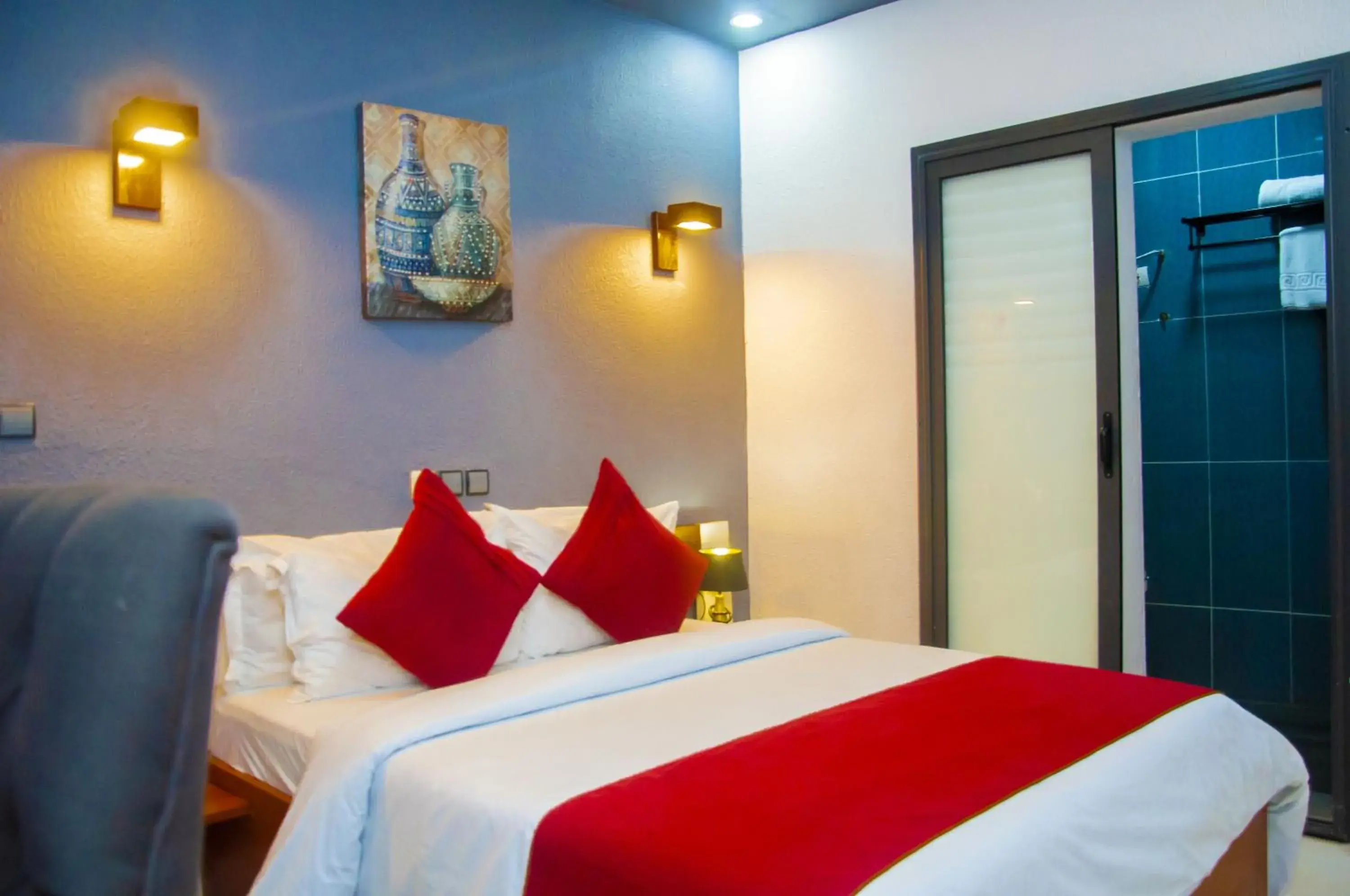 Bedroom, Bed in Hotel La Casa Cielo Bedroom, Bed in Hotel La Casa Cielo