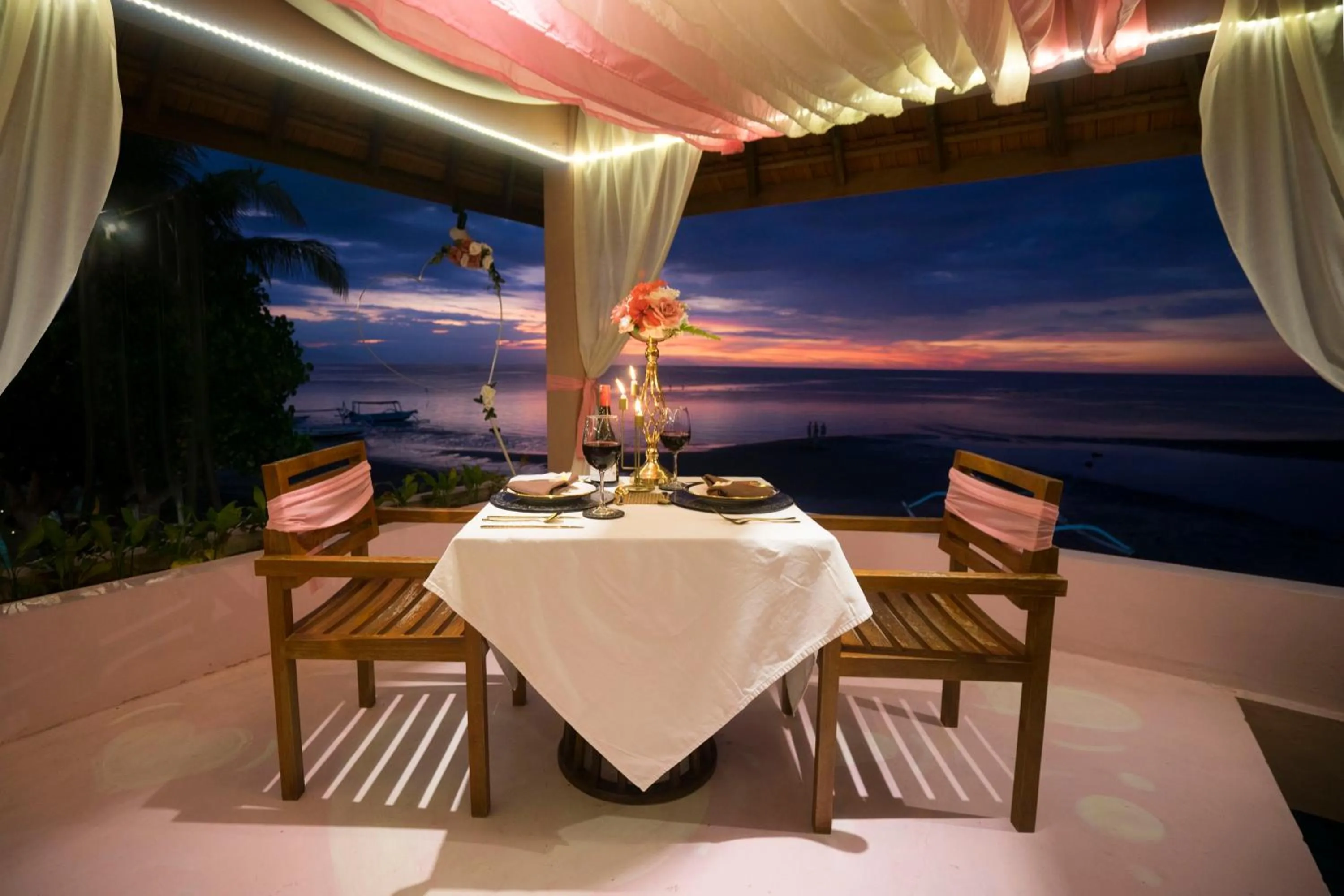 Dinner in The Grand Villandra Resort Lovina