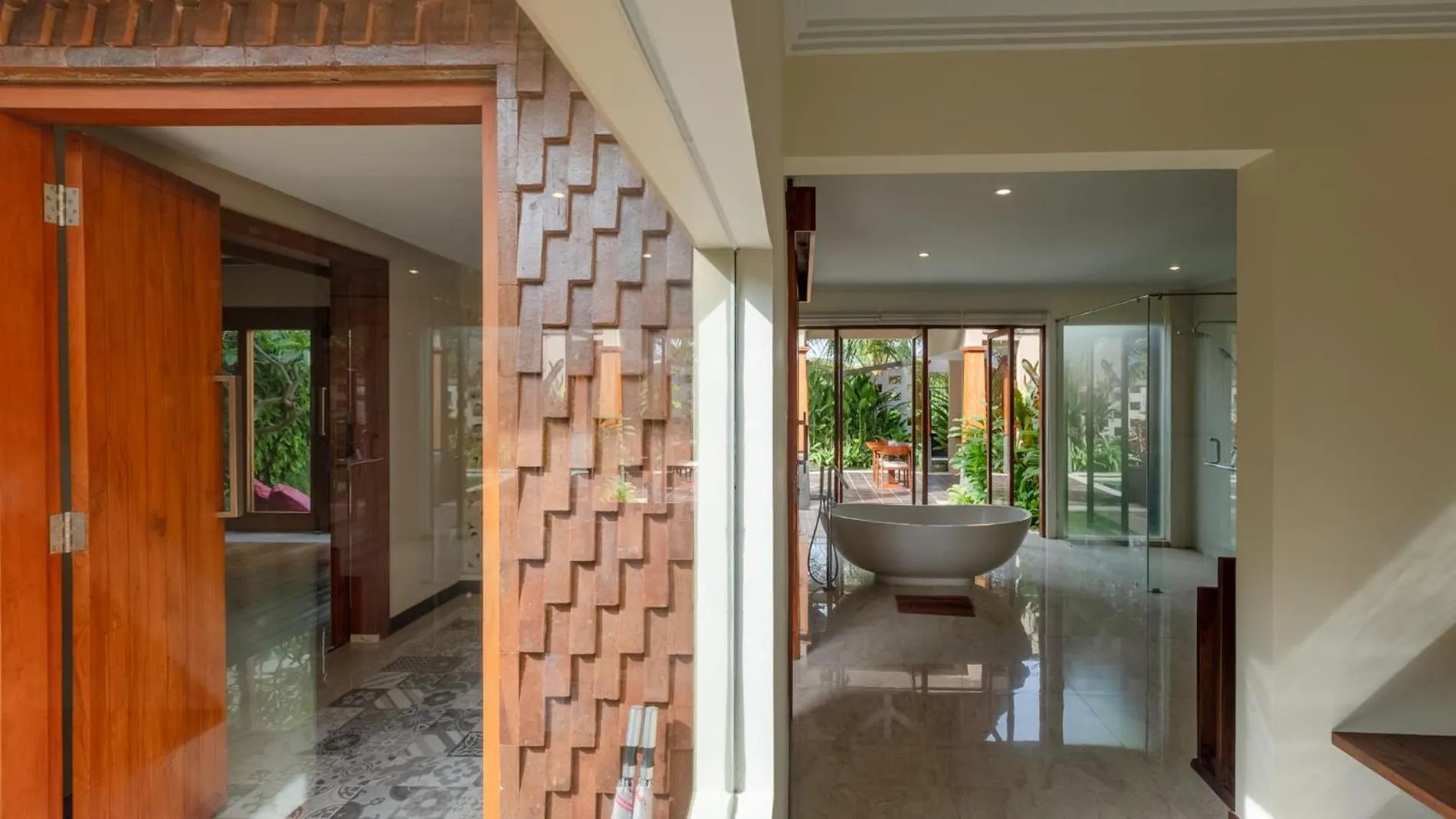 Bathroom in The Grand Villandra Resort Lovina