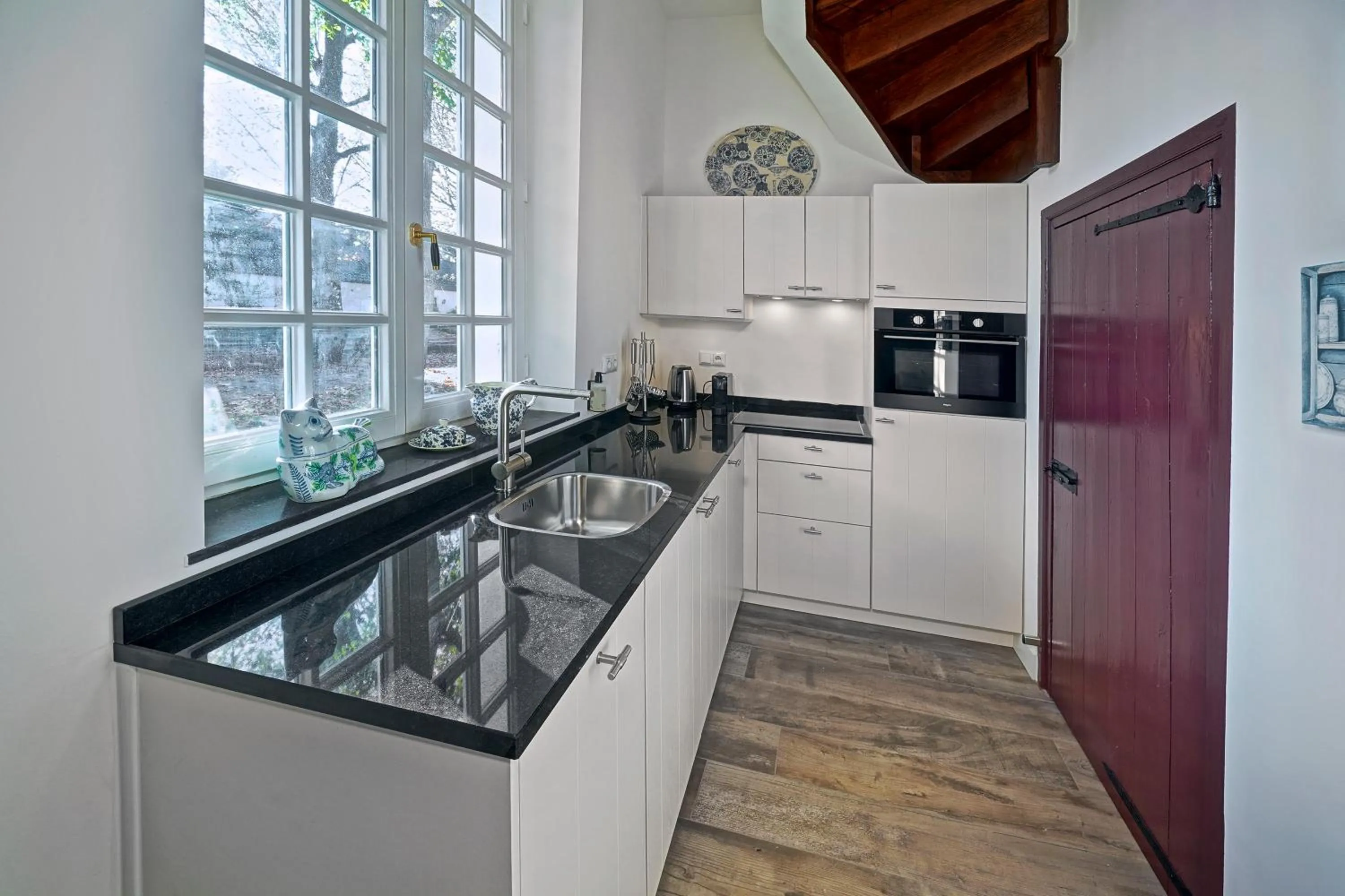 Kitchen or kitchenette in Hotel Abdijhof Thorn