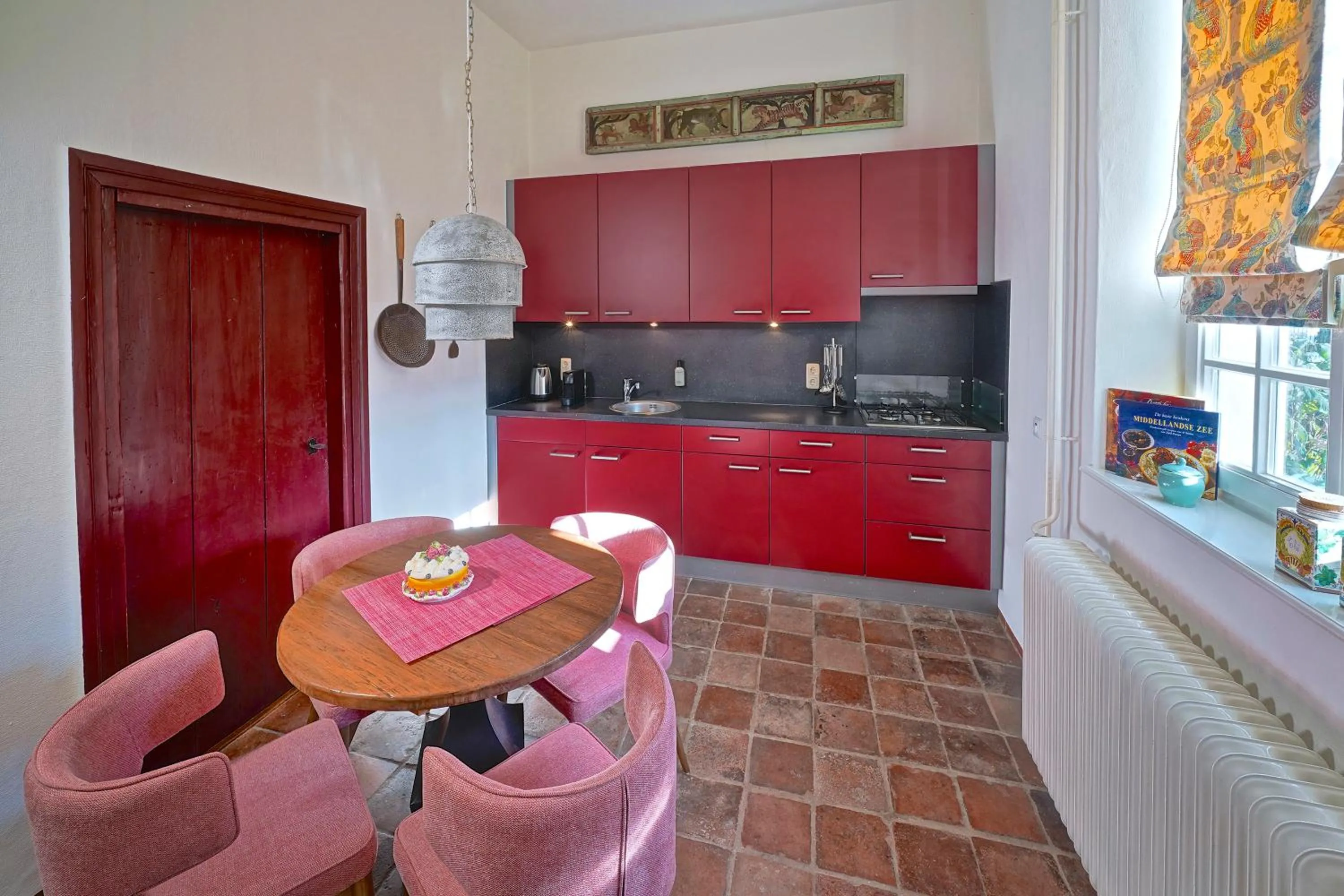 Kitchen or kitchenette in Hotel Abdijhof Thorn
