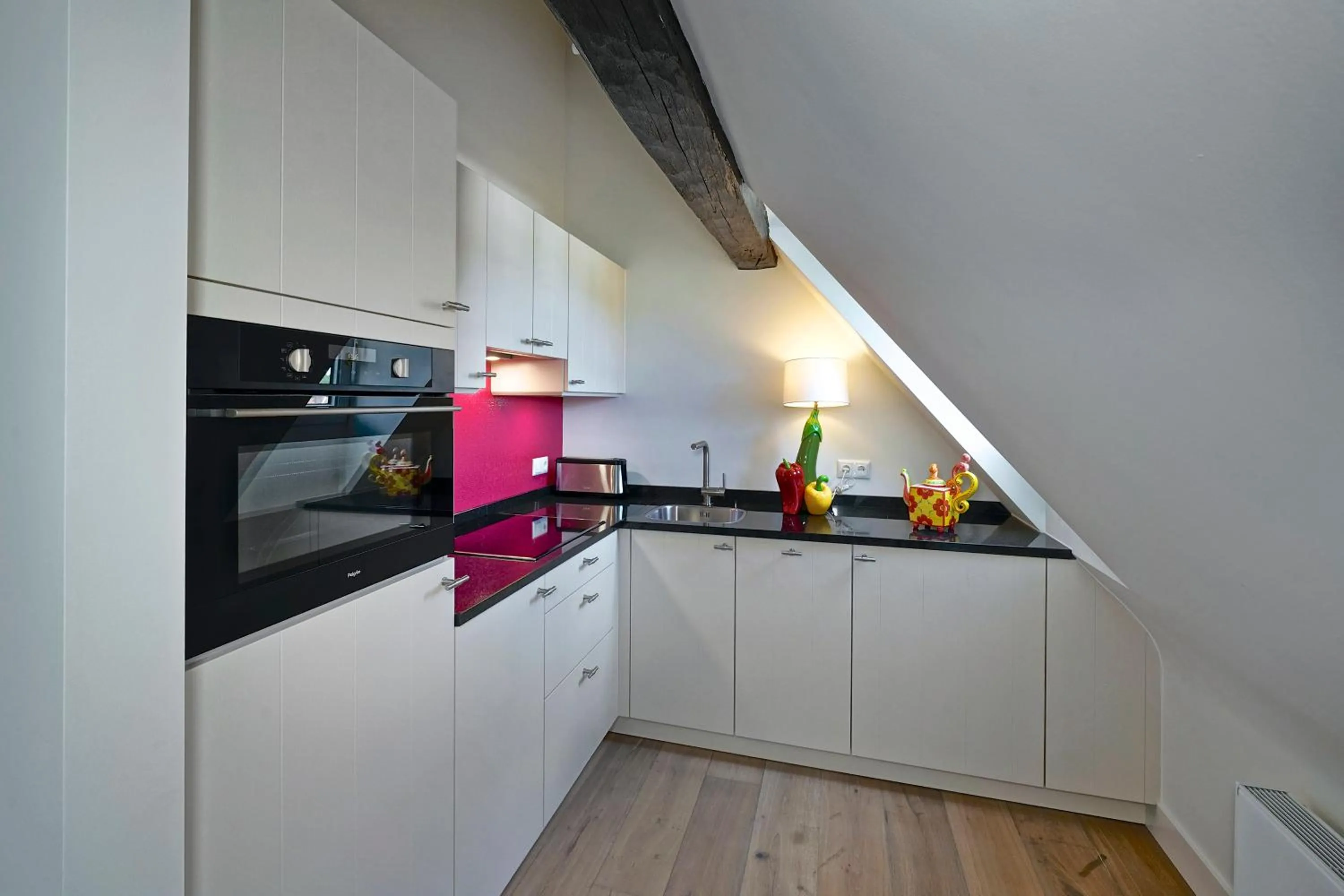 Kitchen or kitchenette in Hotel Abdijhof Thorn
