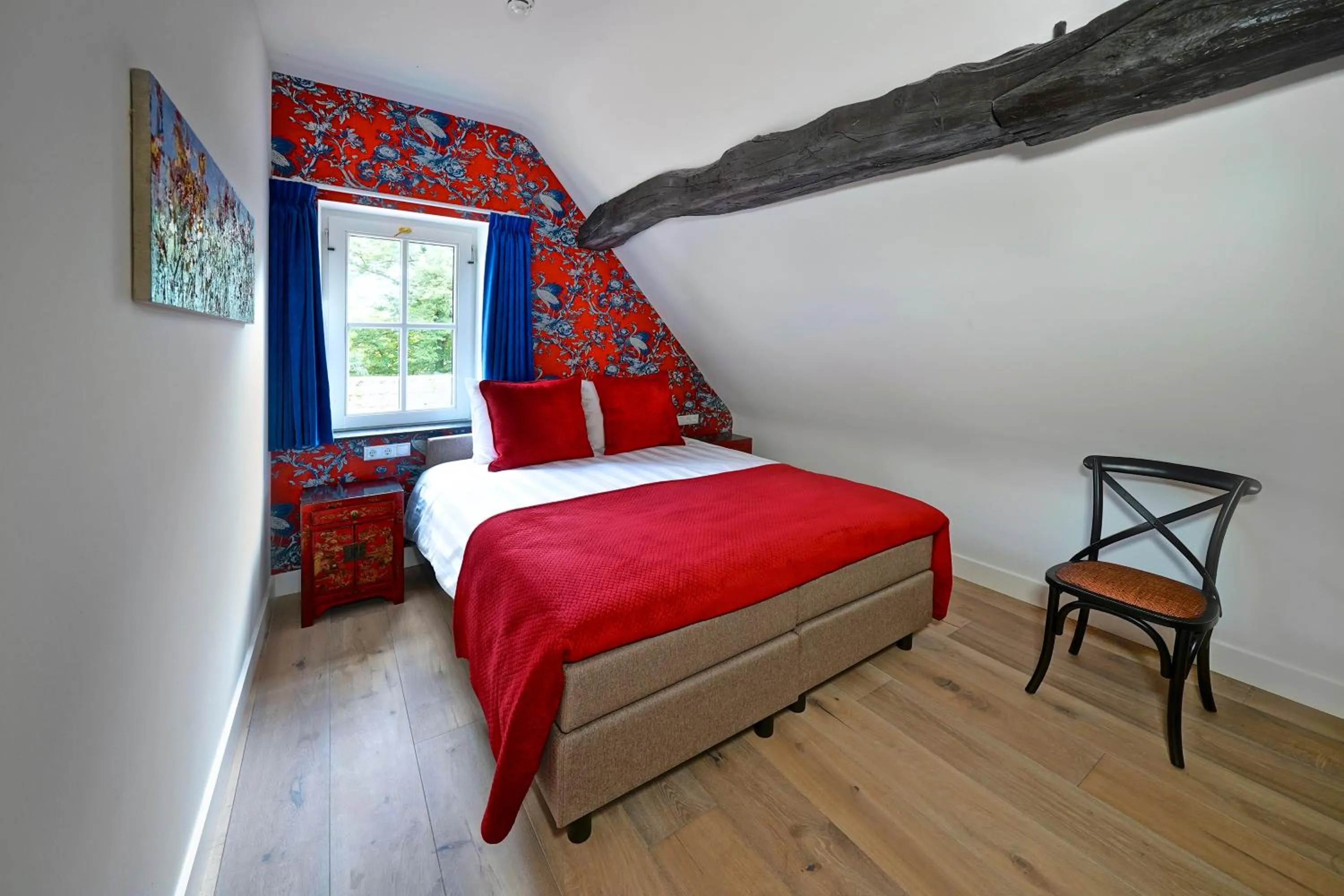 Bedroom, Bed in Hotel Abdijhof Thorn