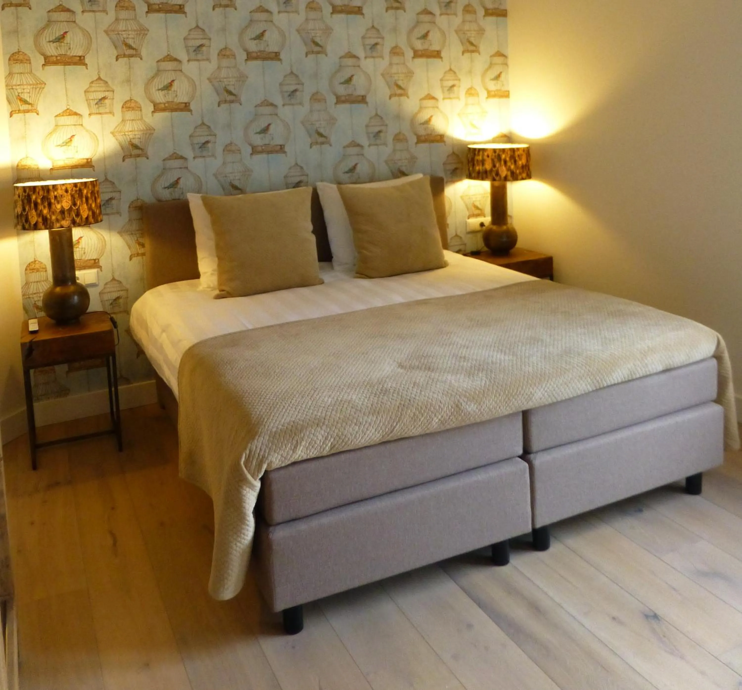 Bedroom, Bed in Hotel Abdijhof Thorn