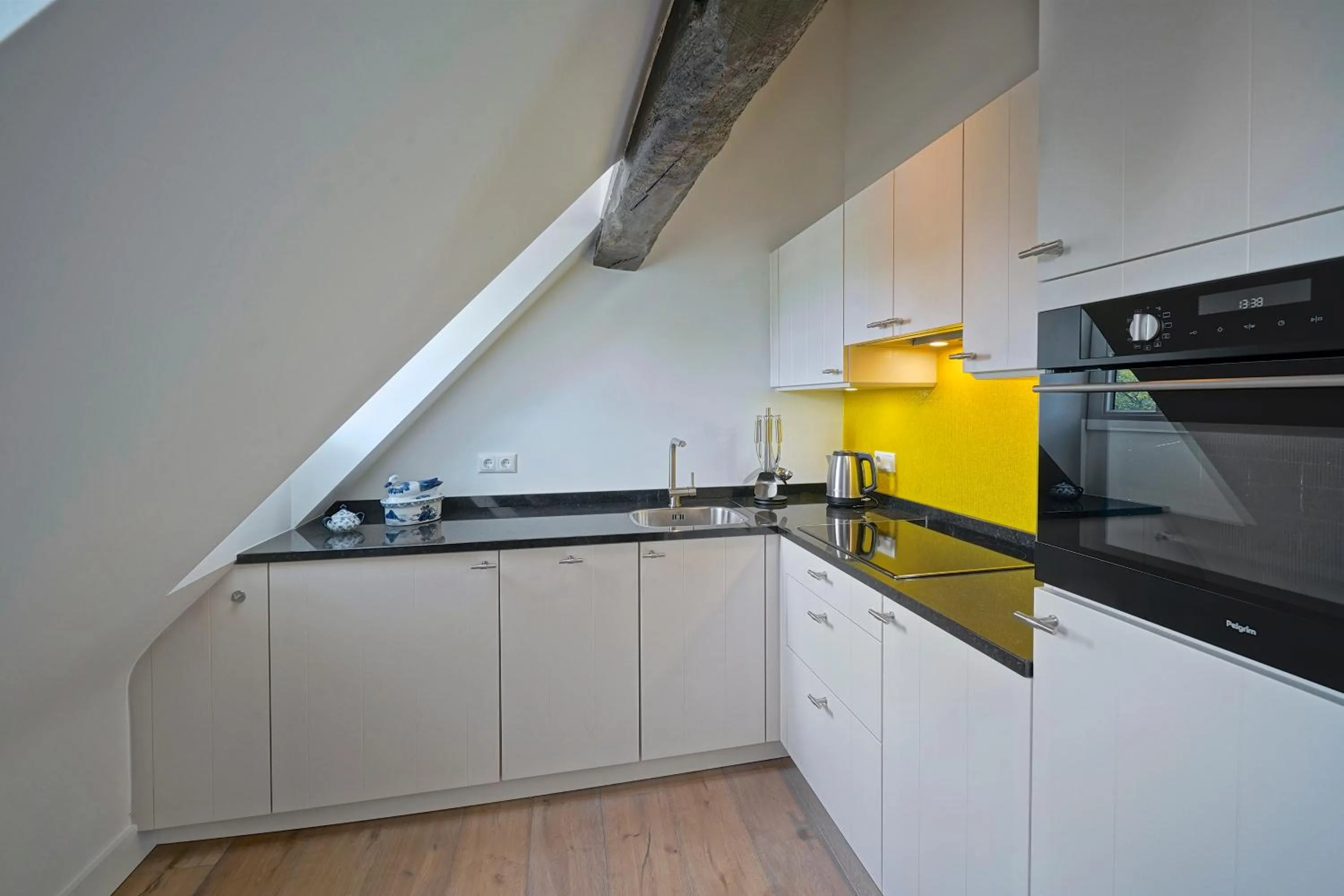 Kitchen or kitchenette in Hotel Abdijhof Thorn