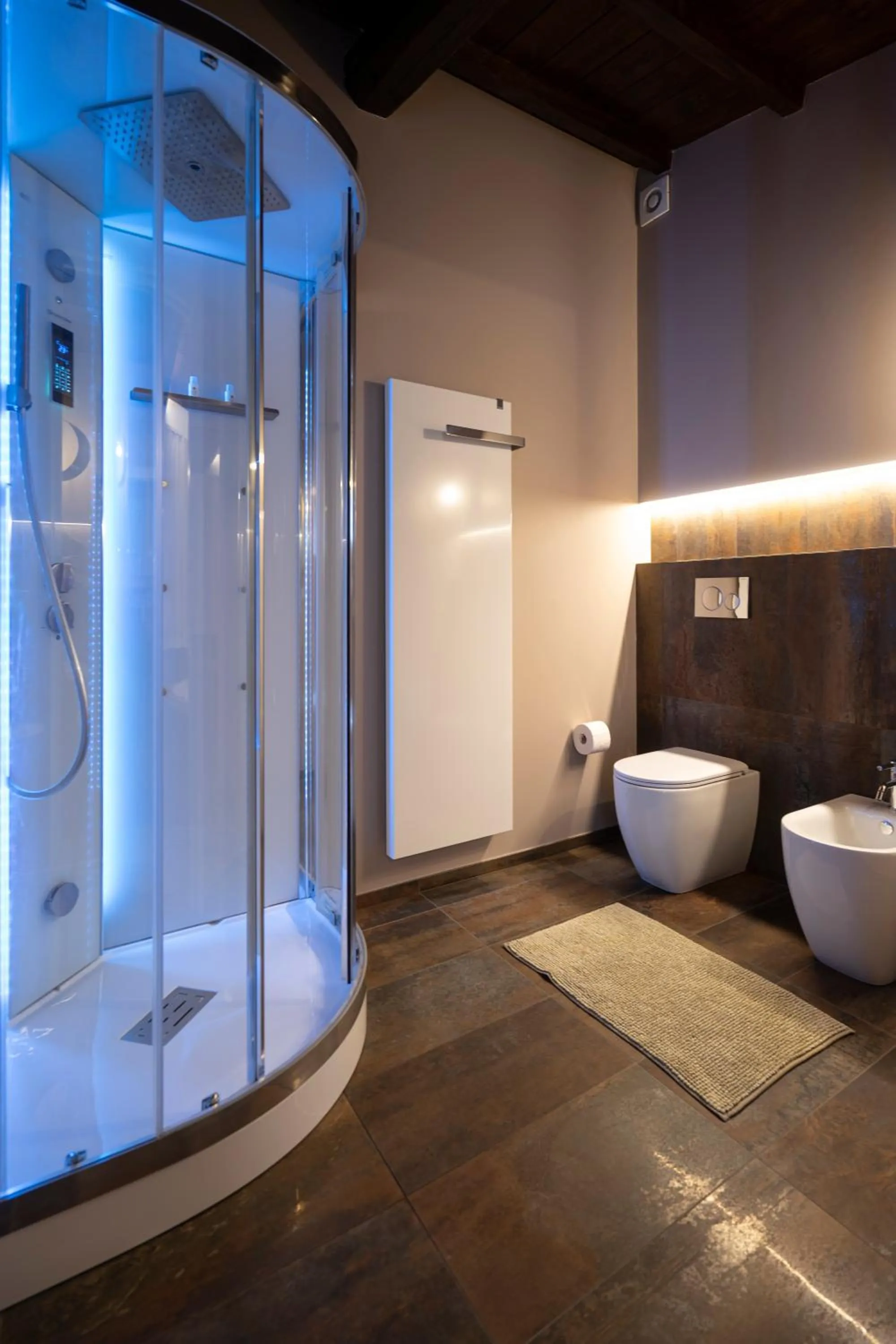 Shower in Villa Ca' Viola Rimini