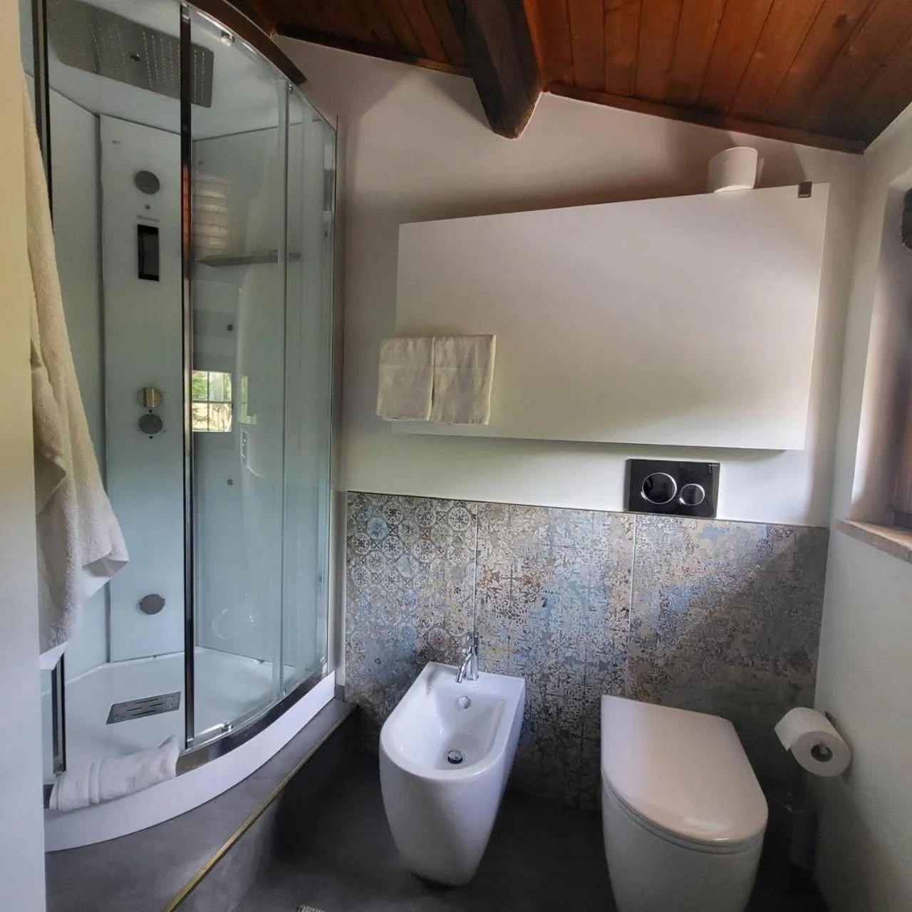 Shower in Villa Ca' Viola Rimini