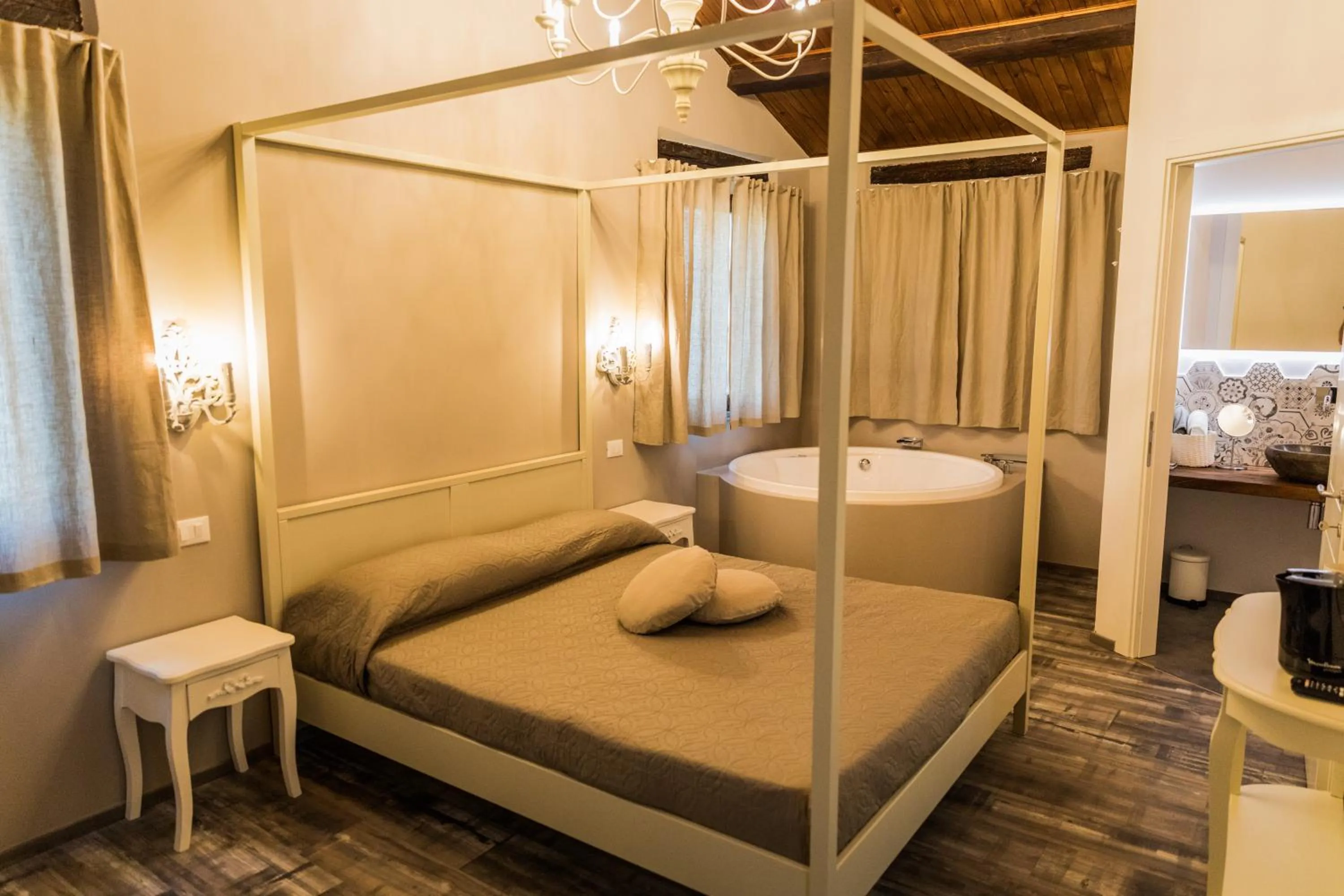 Bed in Villa Ca' Viola Rimini