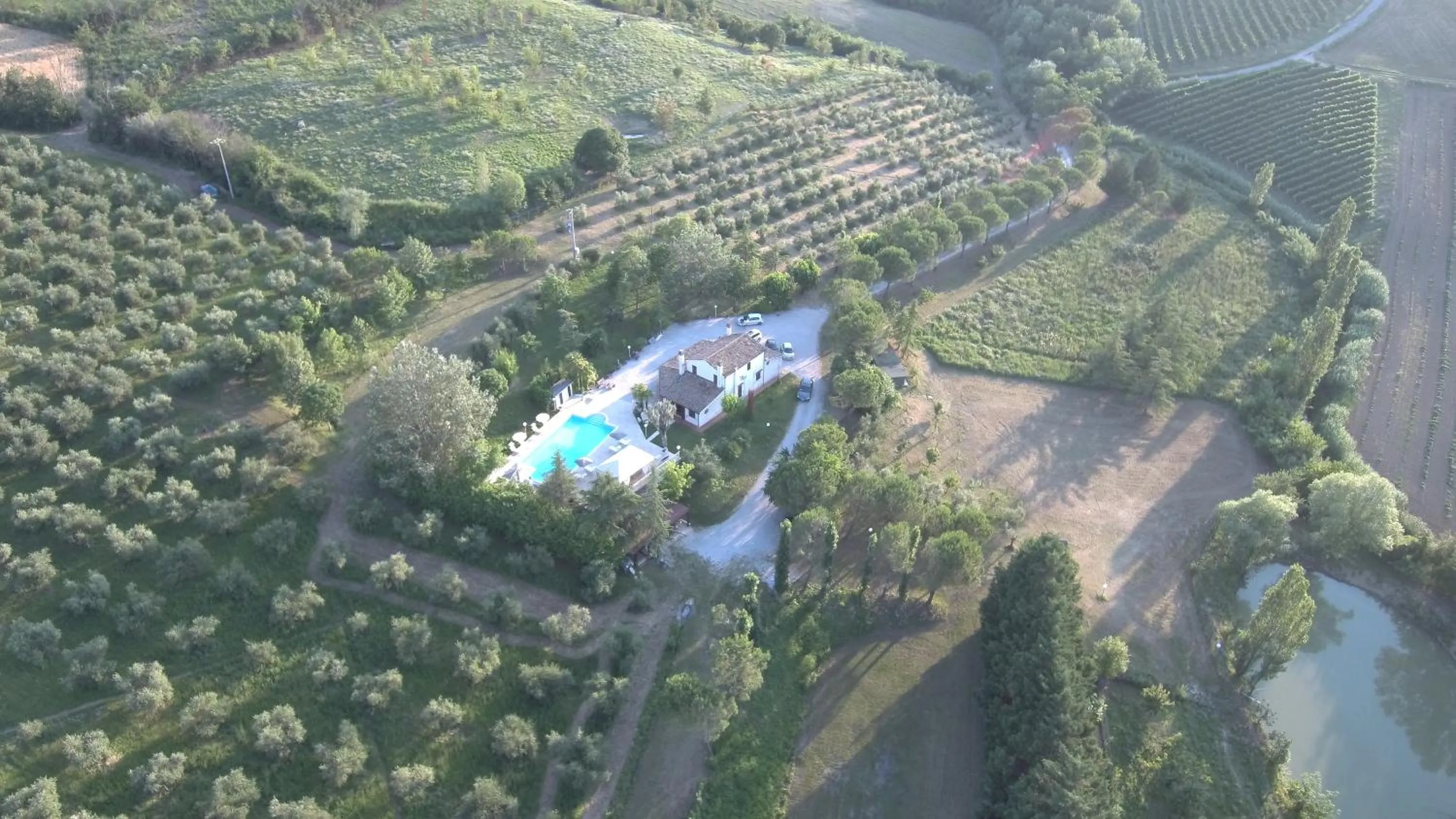 Bird's eye view in Villa Ca' Viola Rimini