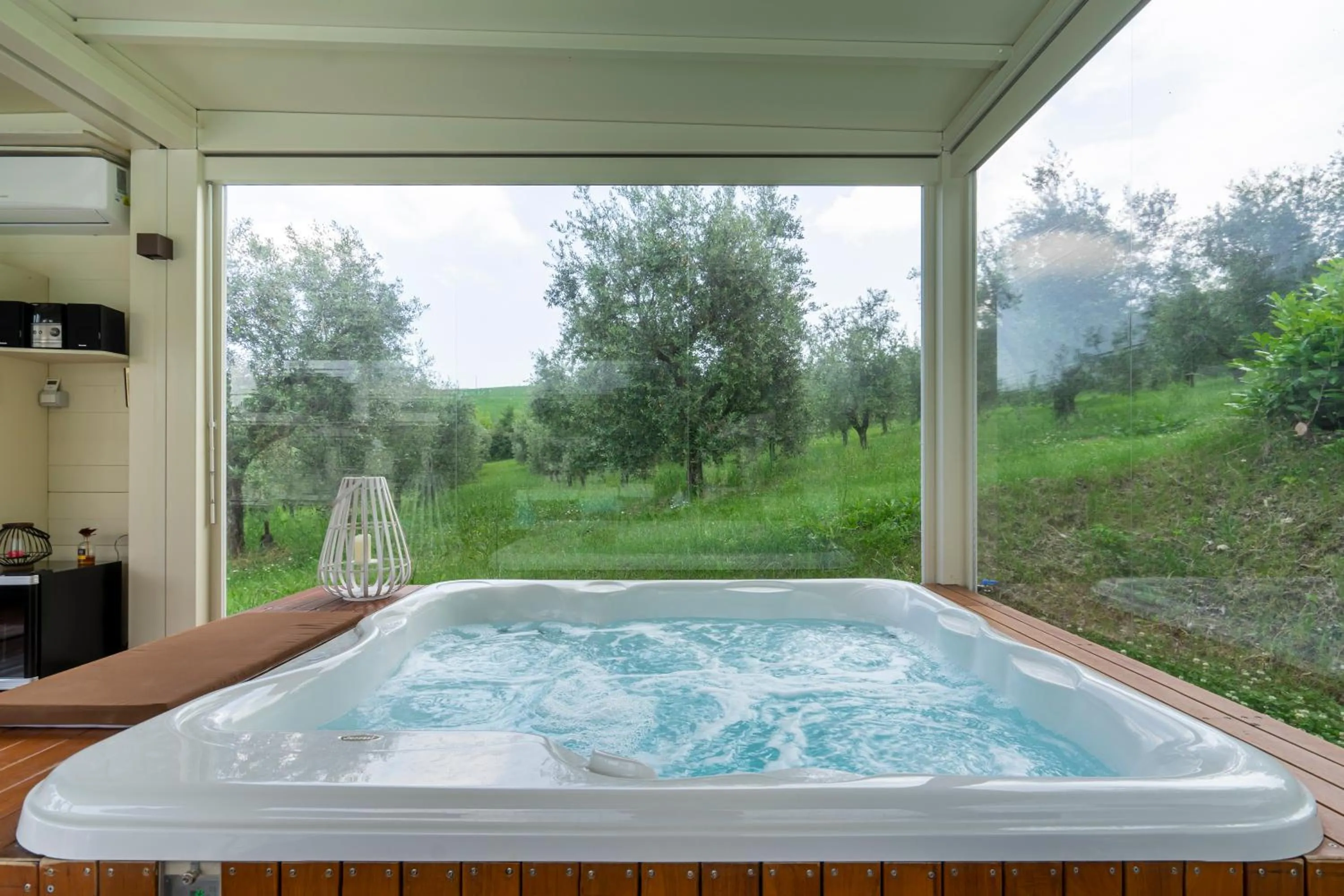 Hot Tub in Villa Ca' Viola Rimini