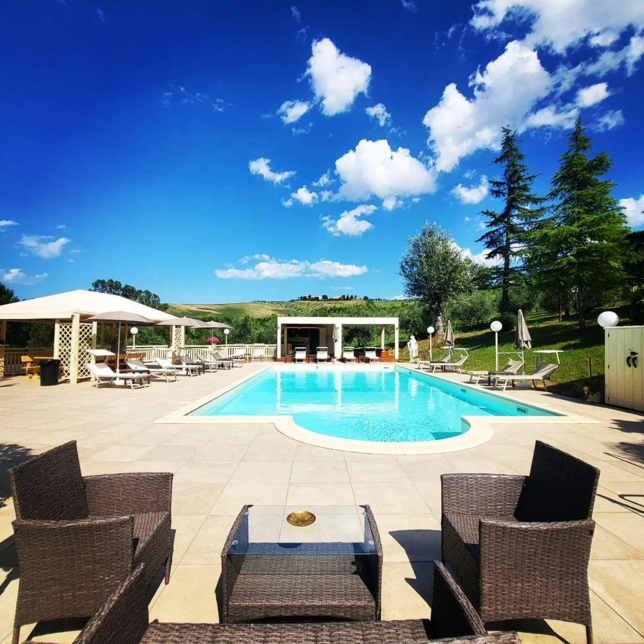 Patio in Villa Ca' Viola Rimini