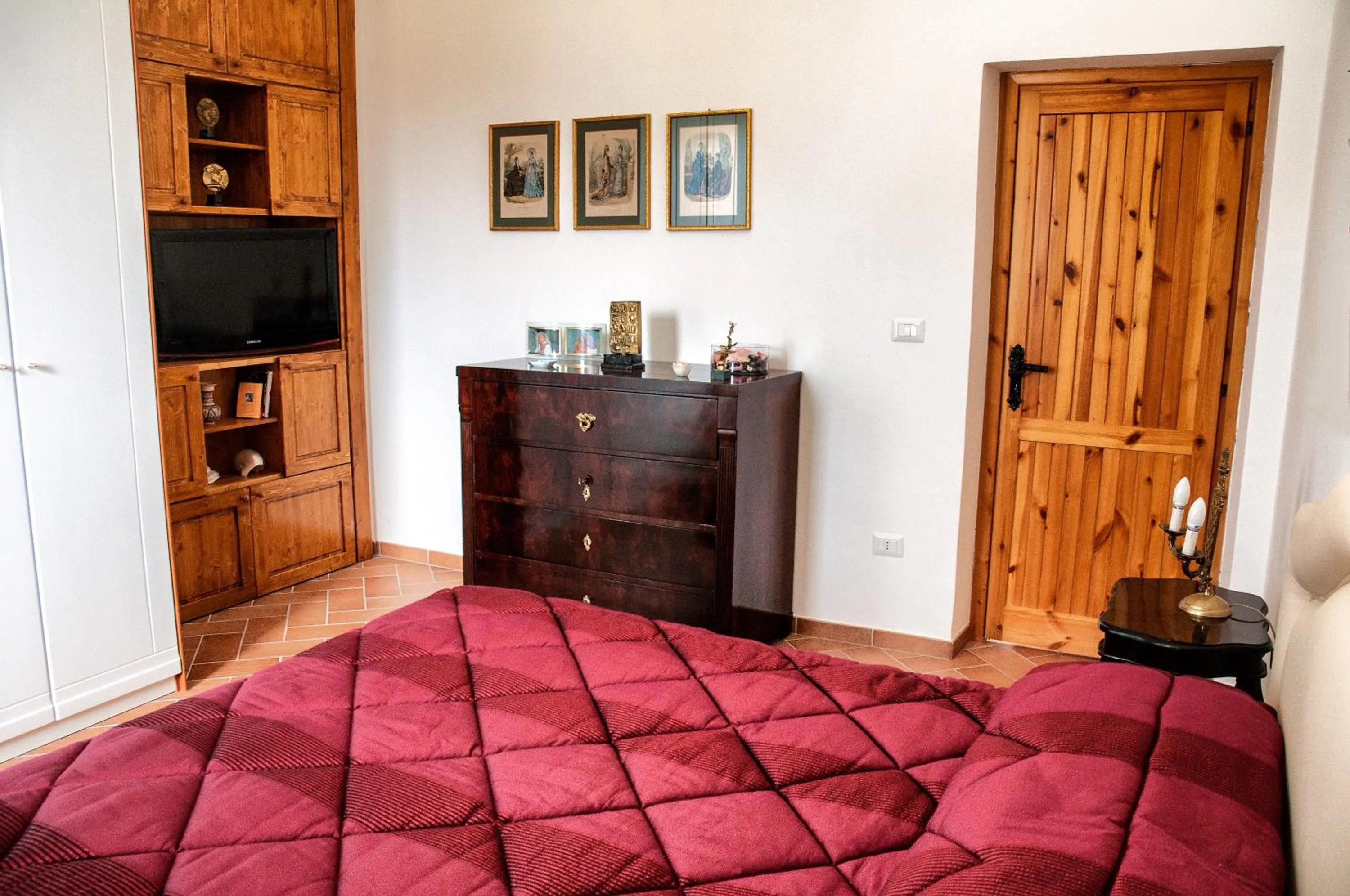 Bedroom, Bed in La Sorgente