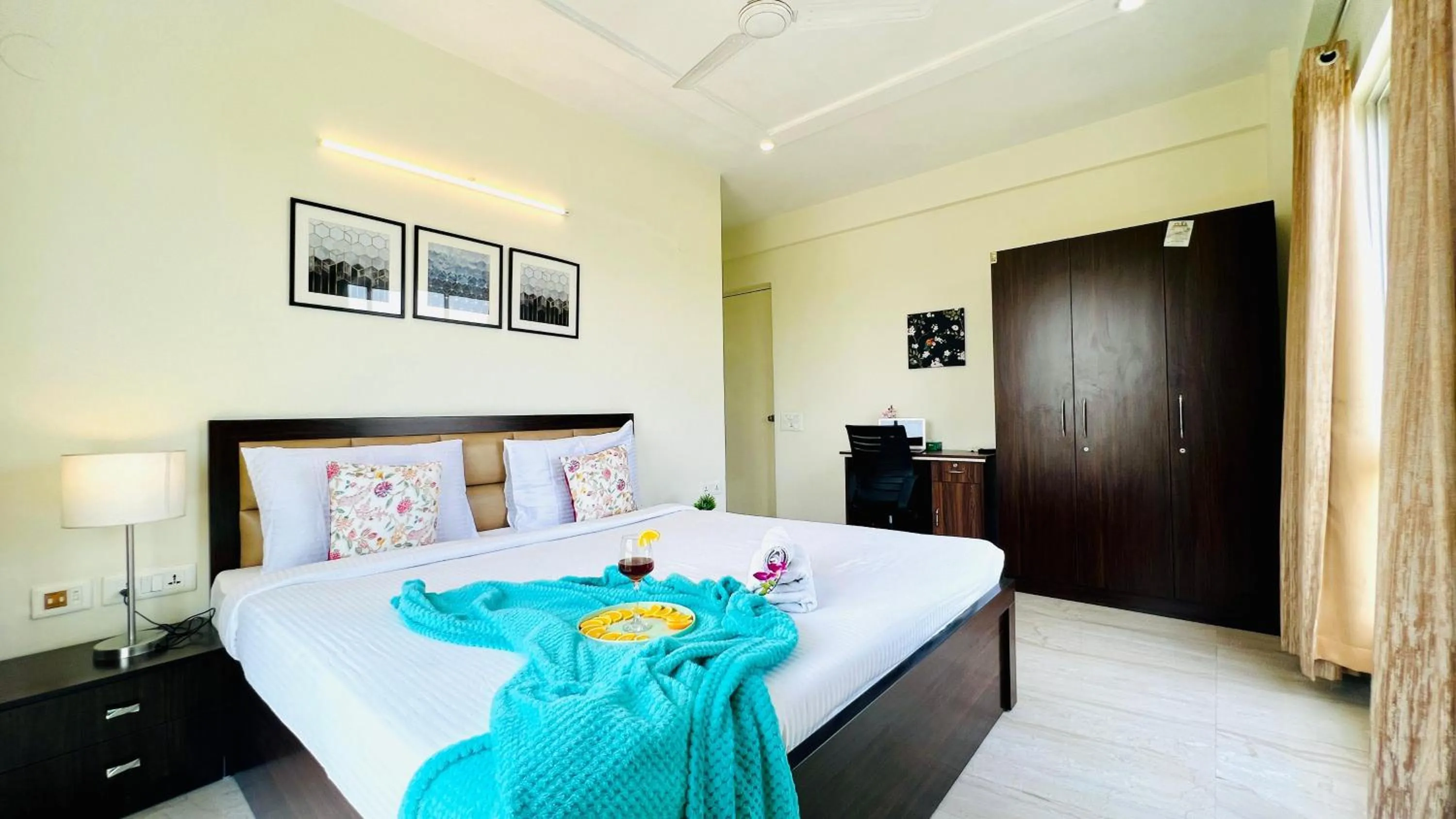 BluO Lake Facing 1BHK NewTown, Terrace Garden, Gym
