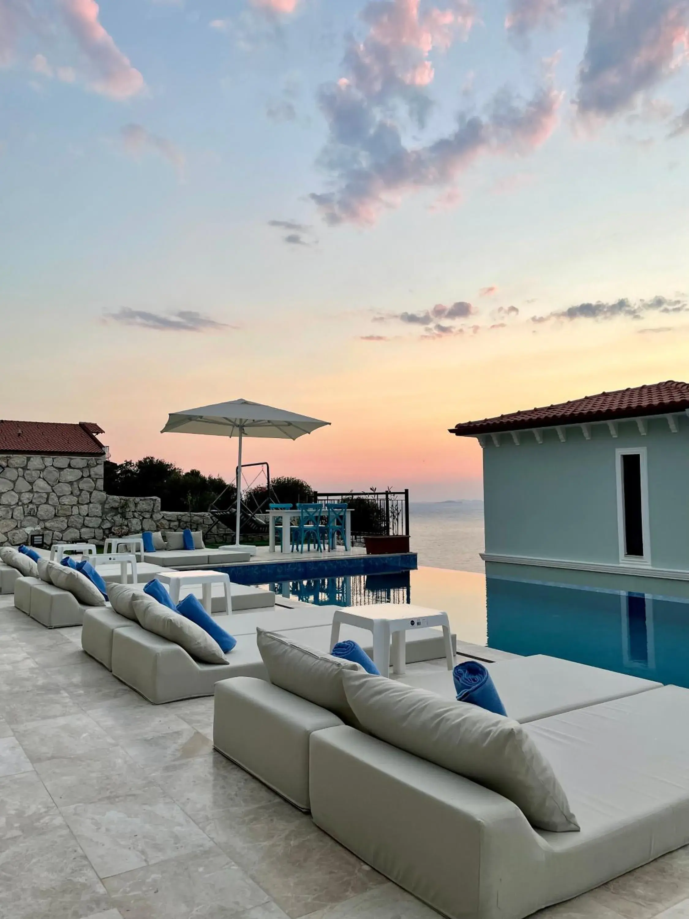 Swimming pool in Gümüş Yazar Hotel Swimming pool in Gümüş Yazar Hotel