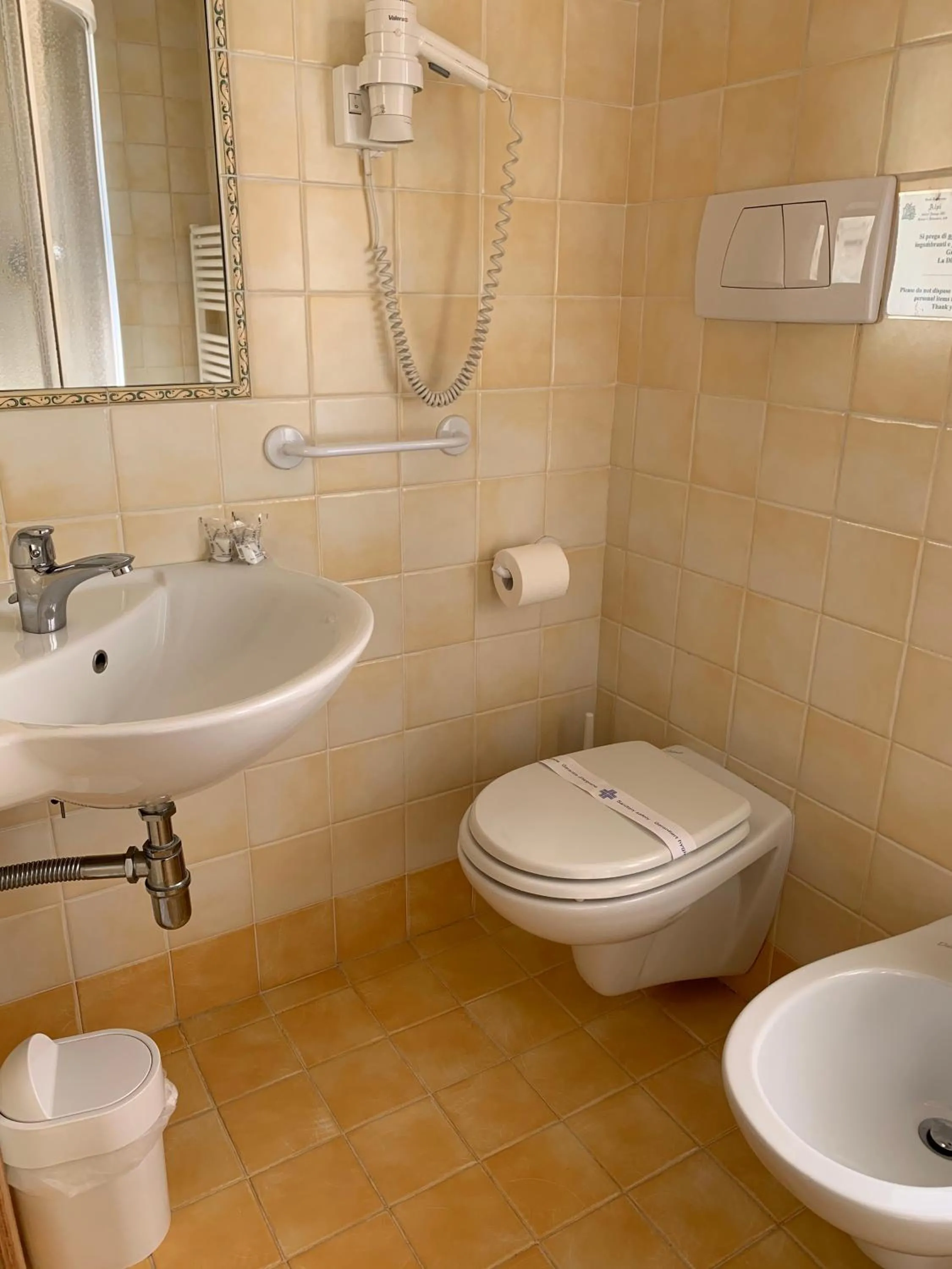 Bathroom in Hotel Alpi - Asiago