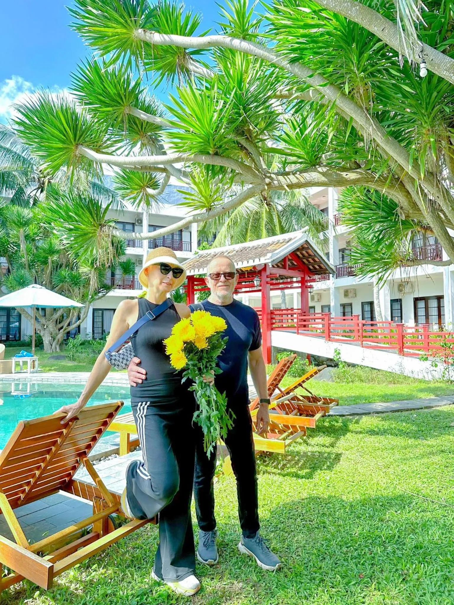 Garden in River Beach Resort & Residences