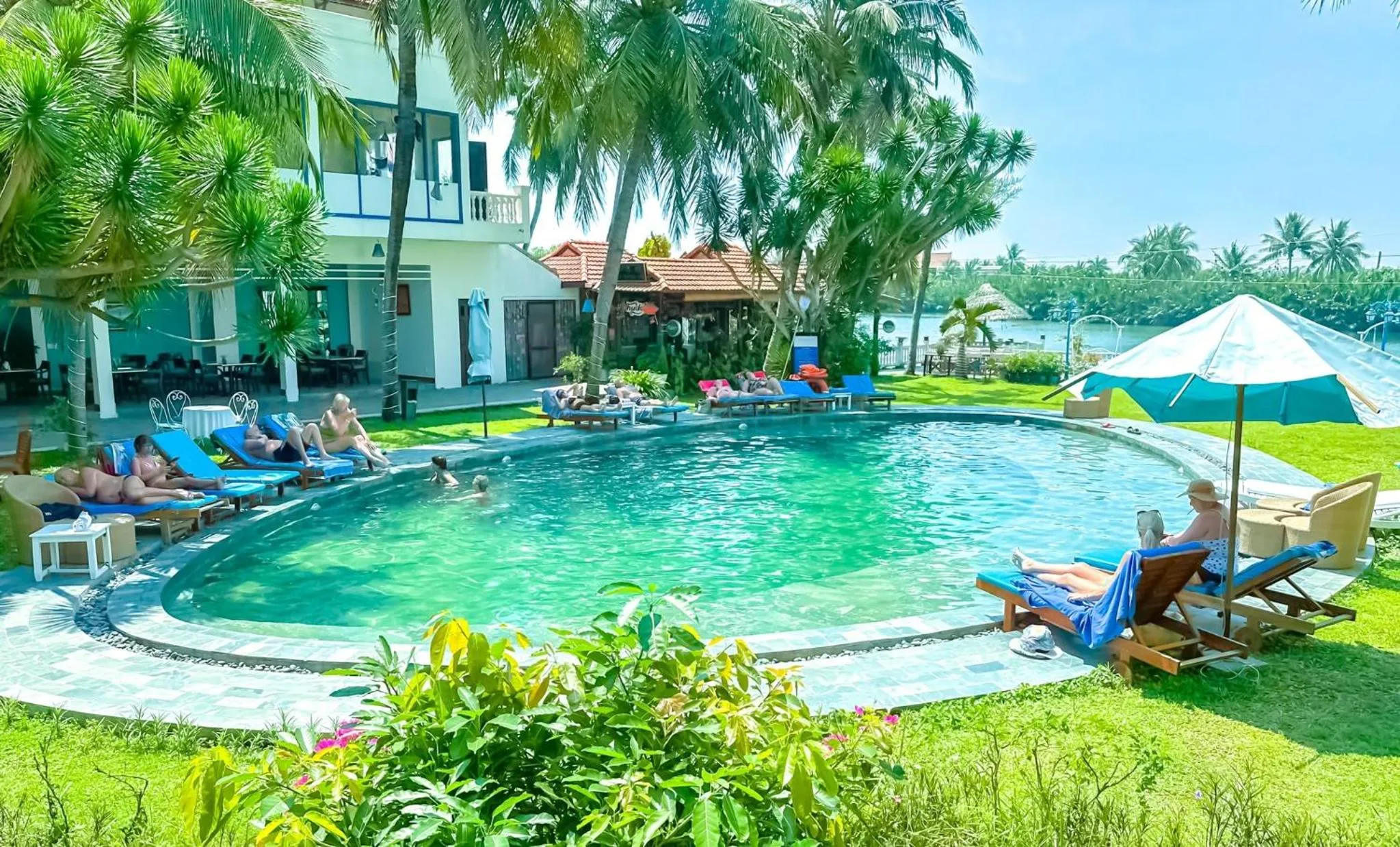 Garden view in River Beach Resort & Residences