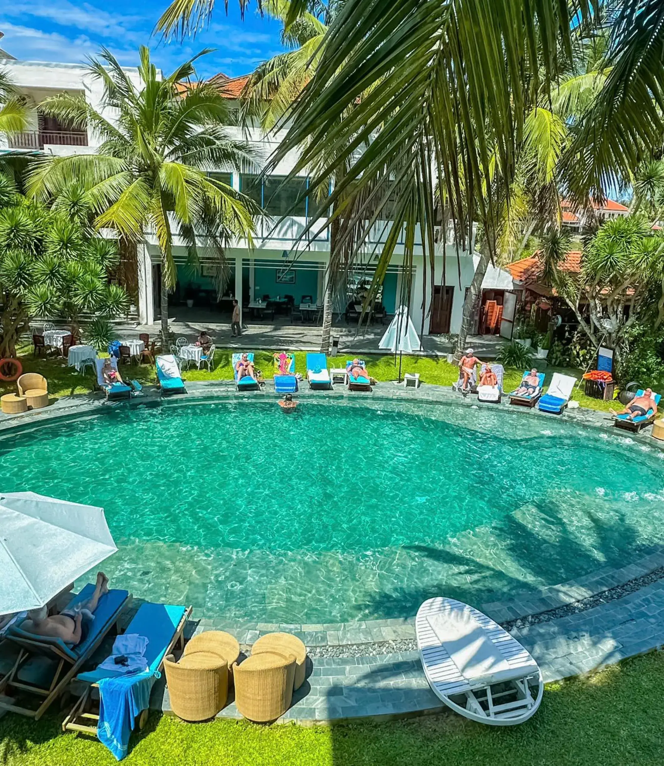 Garden view in River Beach Resort & Residences Garden view in River Beach Resort & Residences