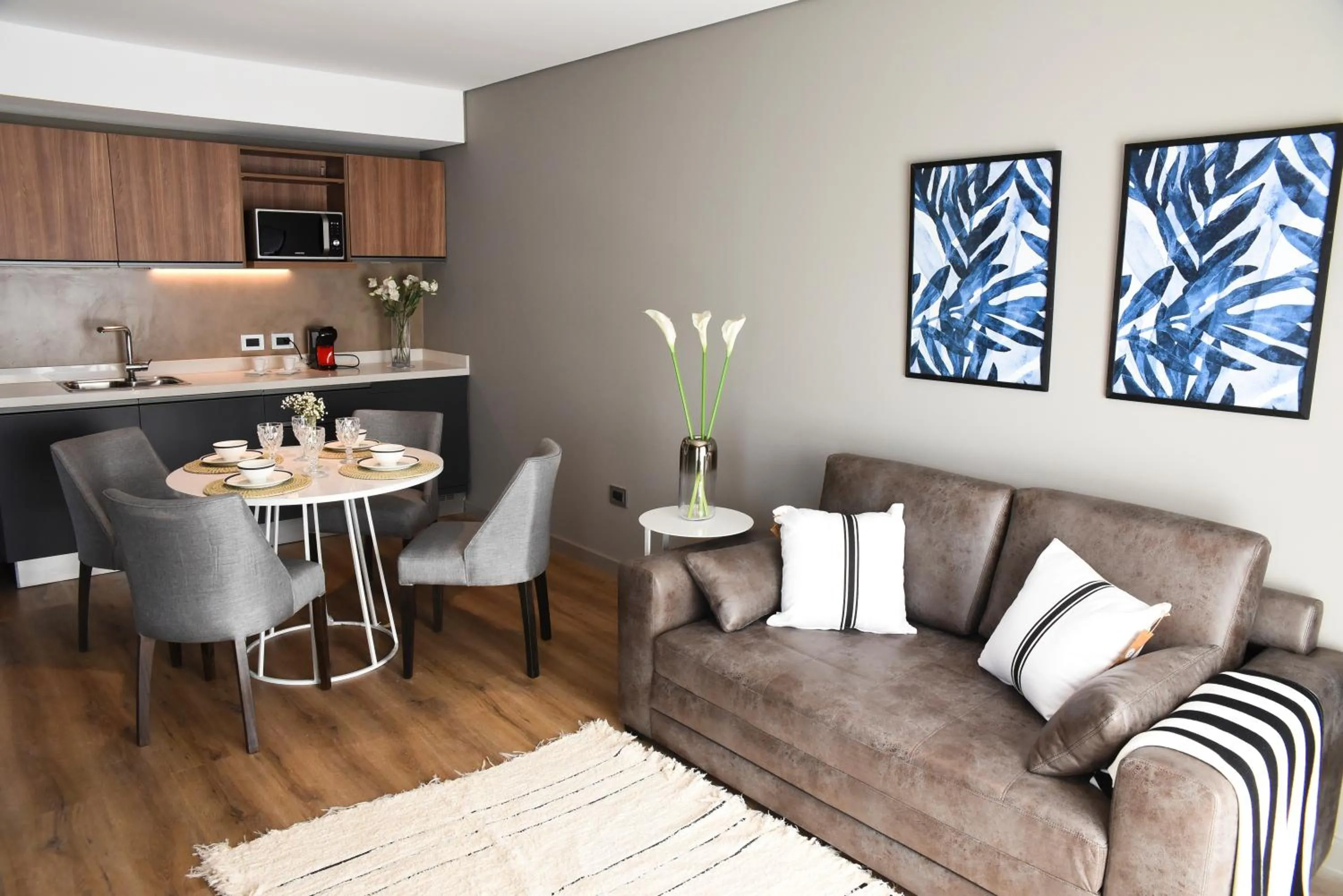 Living room in Hotel Soho Suites