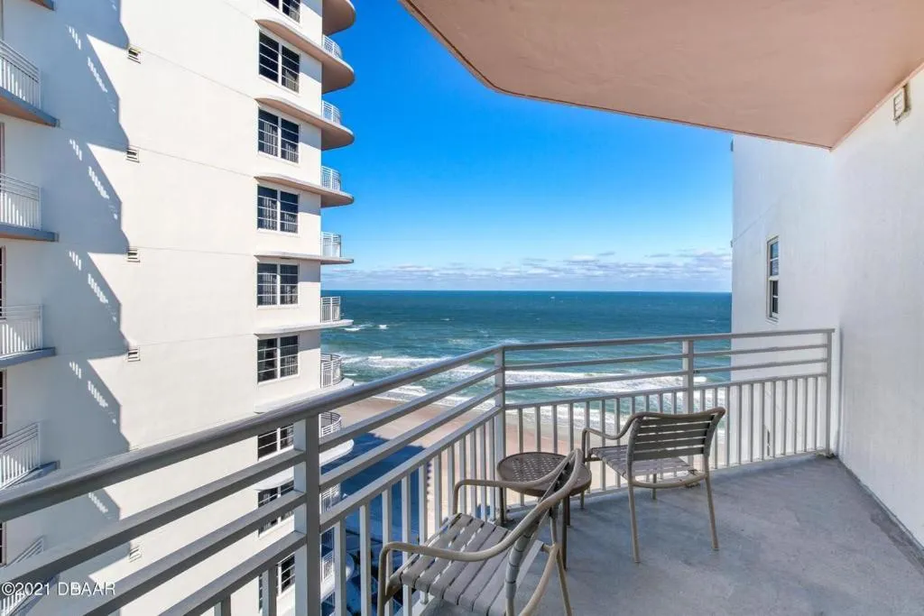 Balcony/Terrace in Beachfront Bliss at Ocean Walk Resort - Unit 1701