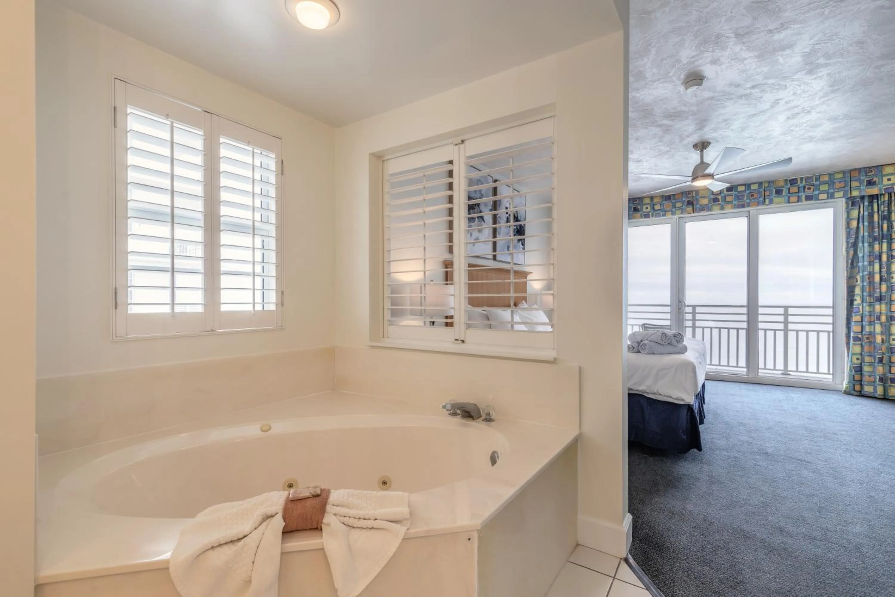 Bed in Beachfront Bliss at Ocean Walk Resort - Unit 1701