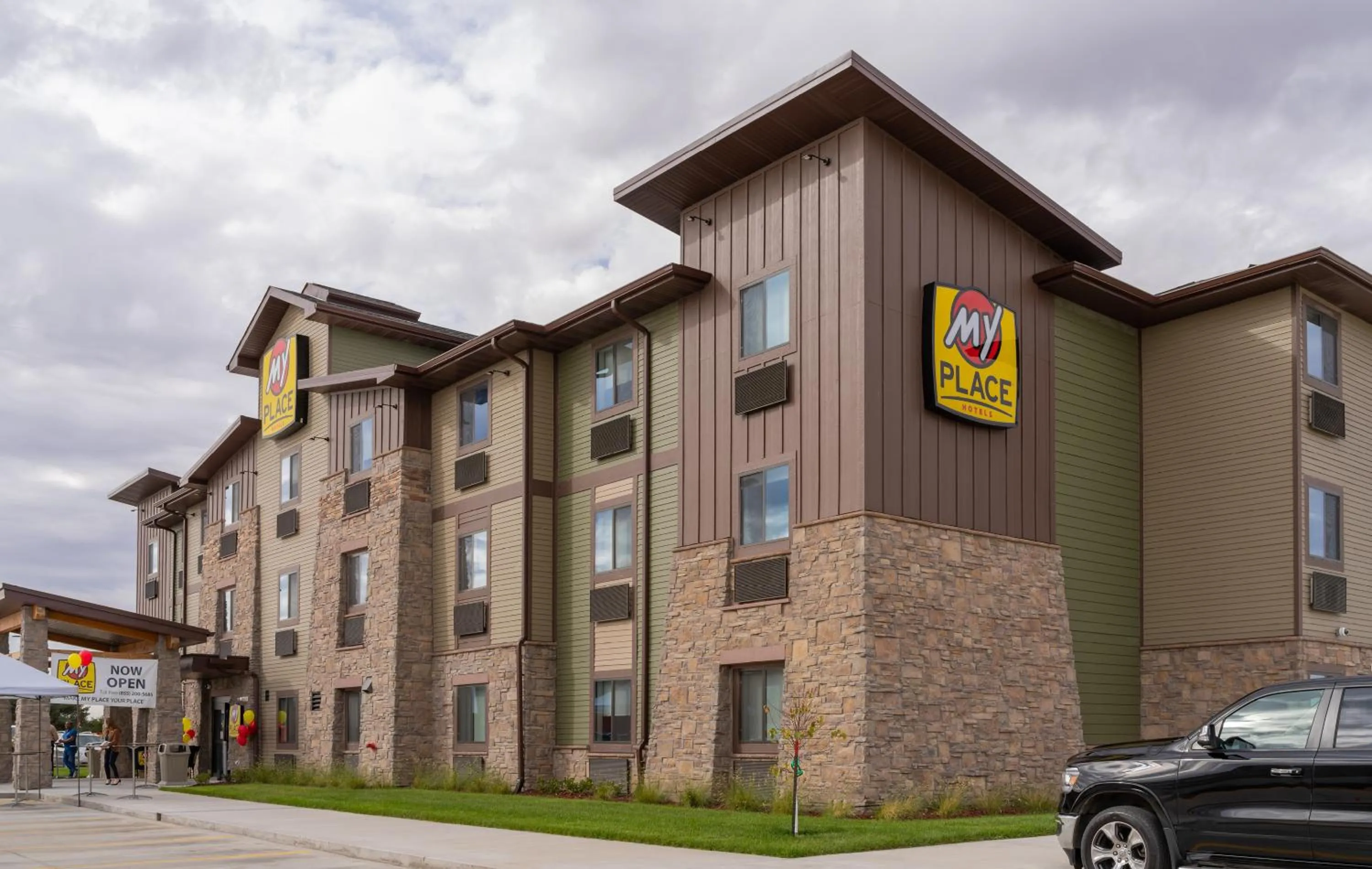 Property building in My Place Hotel-Beatrice, NE