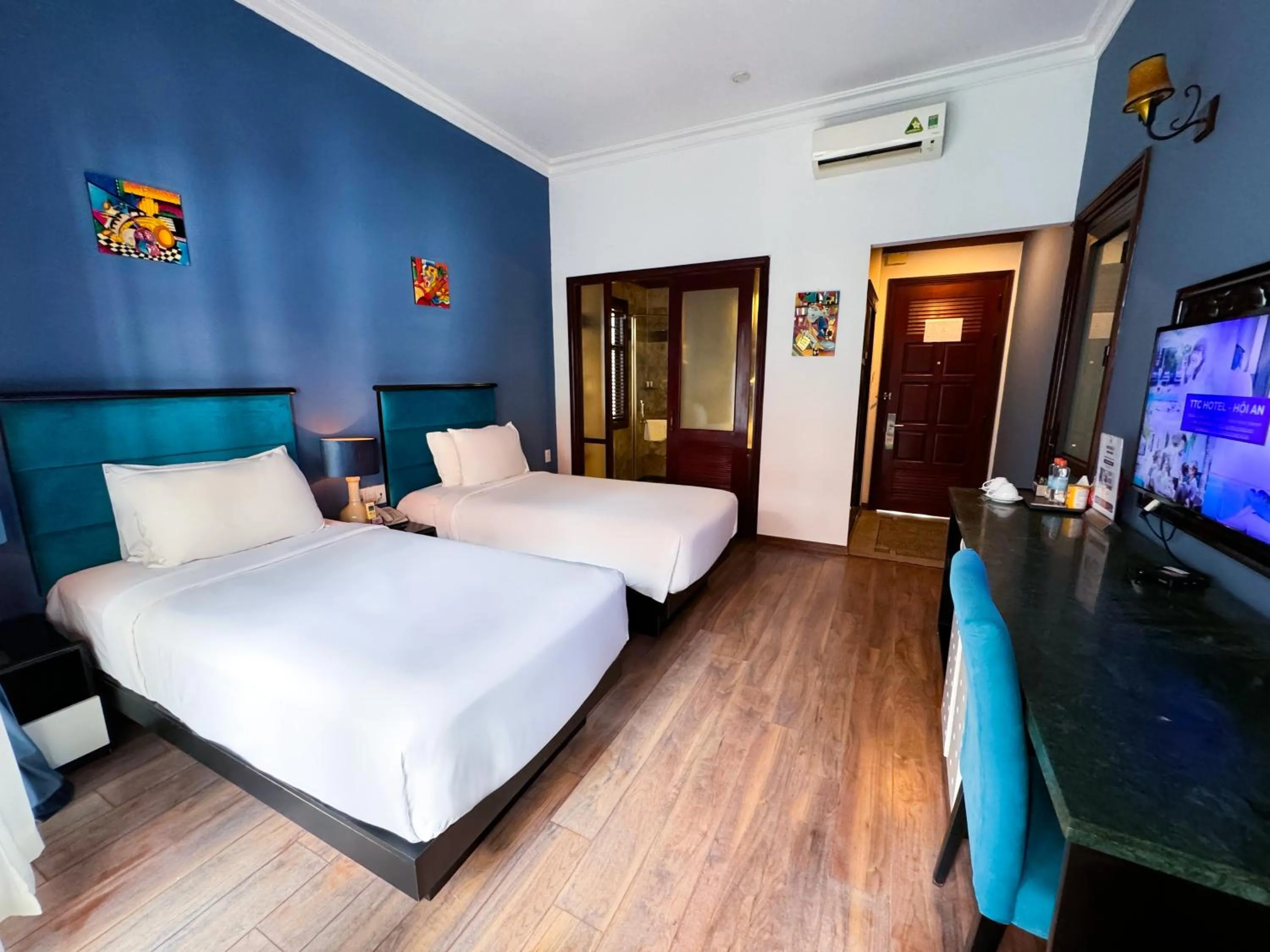 Bed in TTC Hotel - Hoi An
